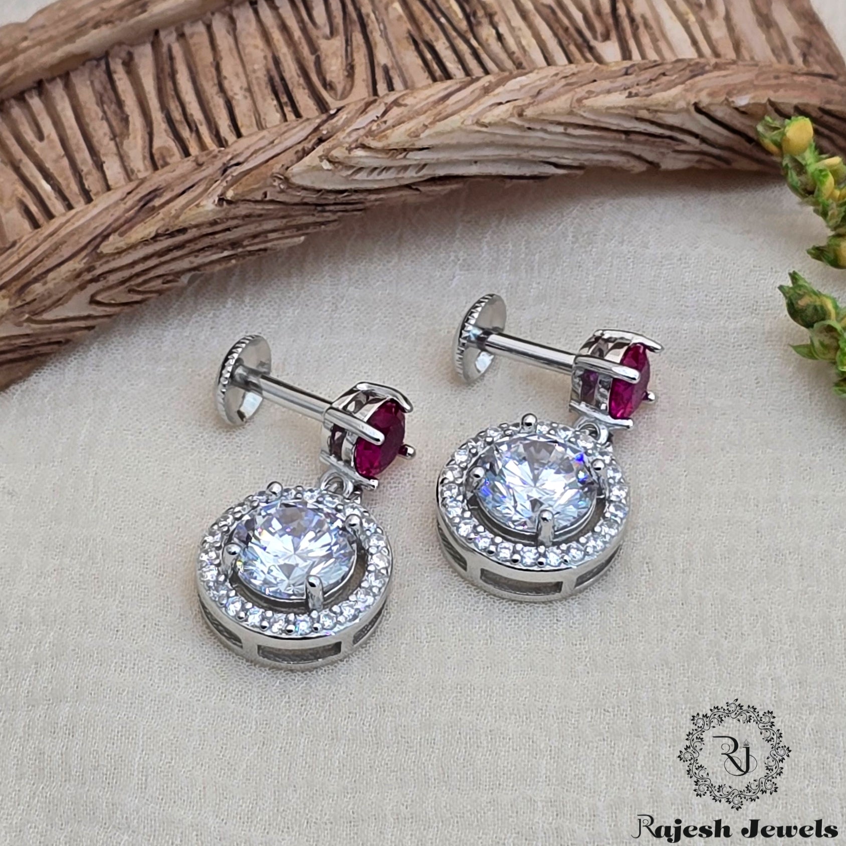 Amazing Cz Silver Hangings