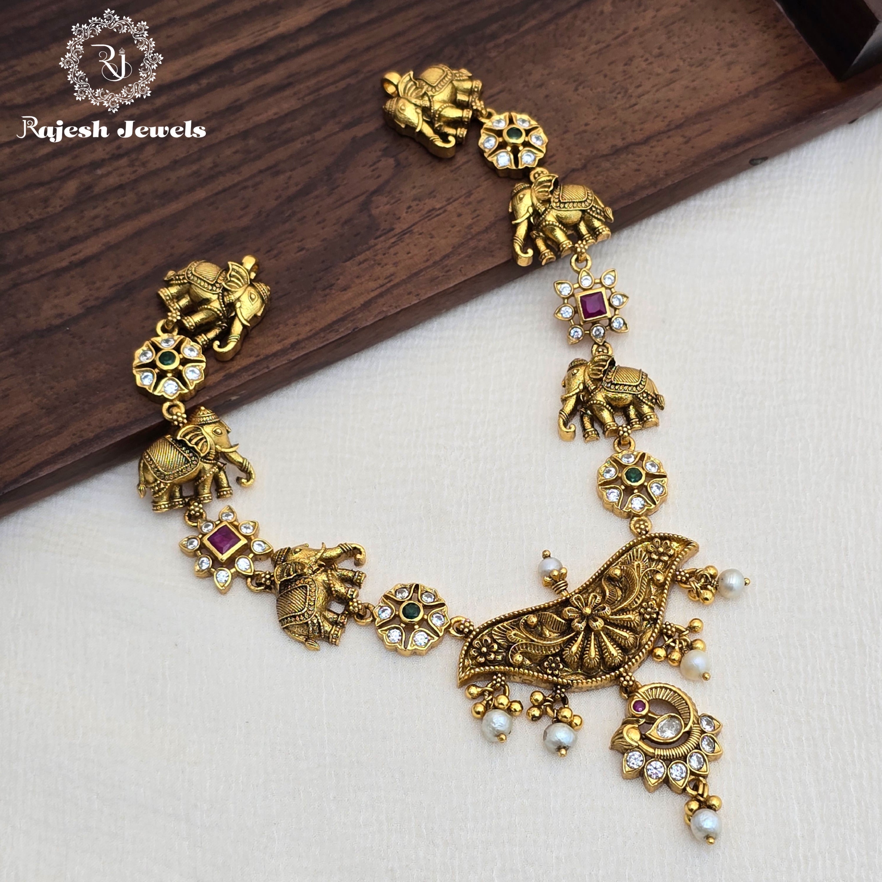 Outstanding Silver Gold Plated Necklace