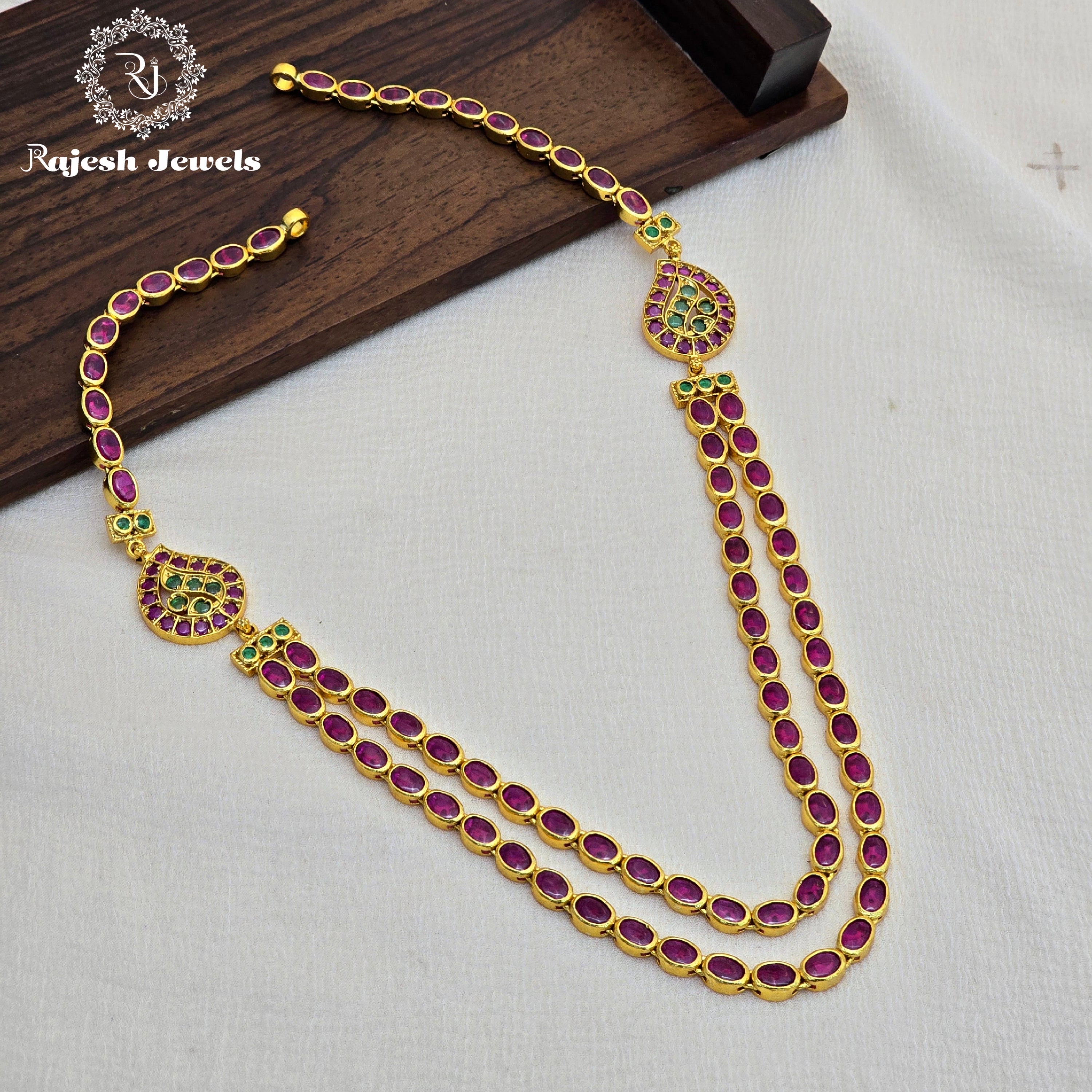 Adorable Silver Gold Plated Necklace