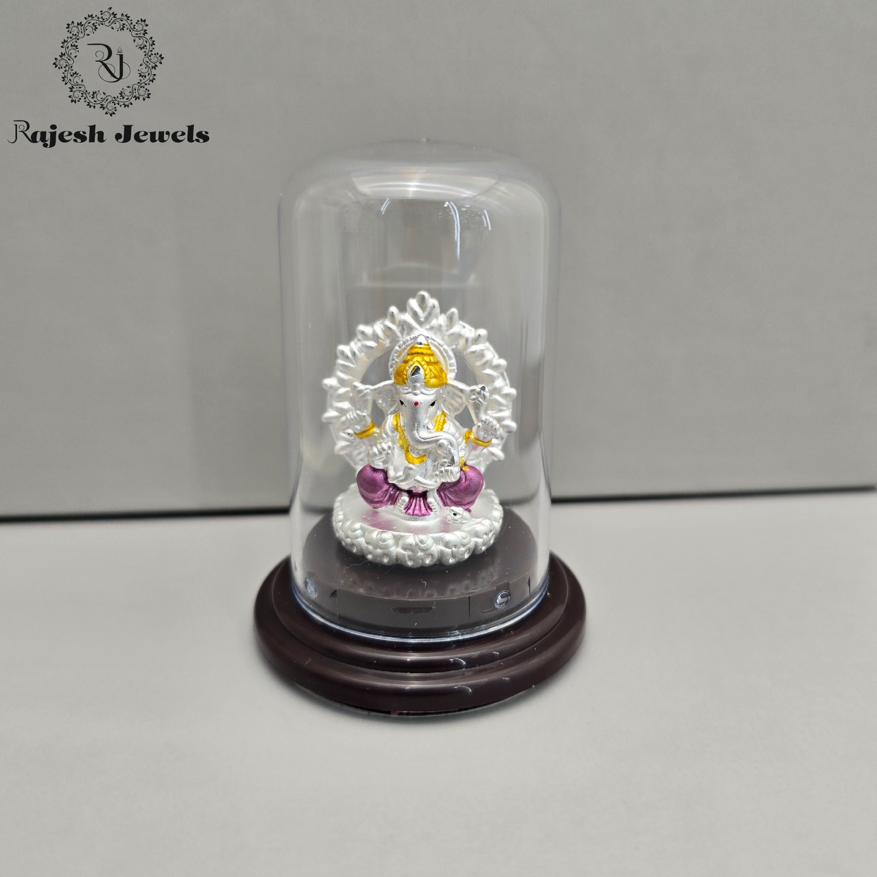Amazing Ganesha Silver Idol