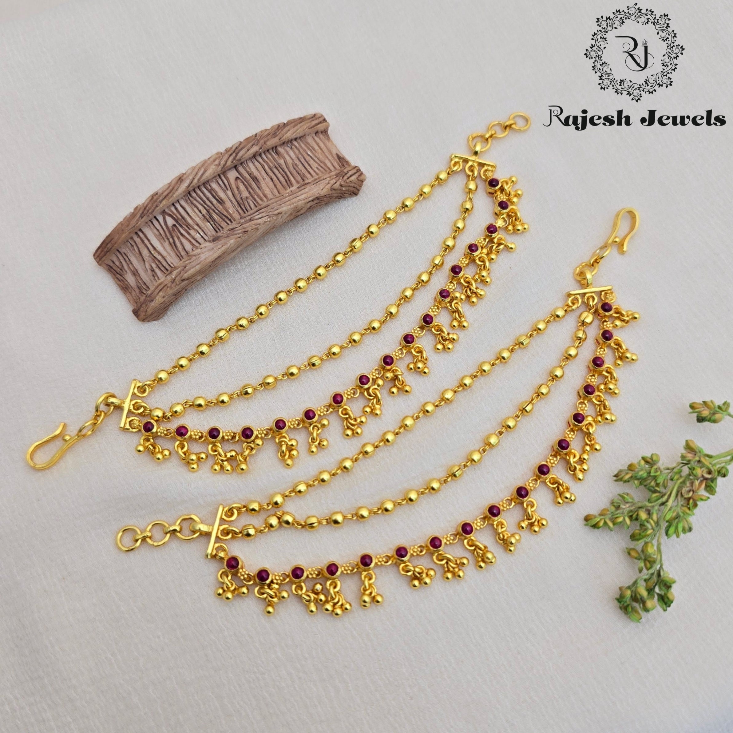 Traditional Silver Gold Plated Matil