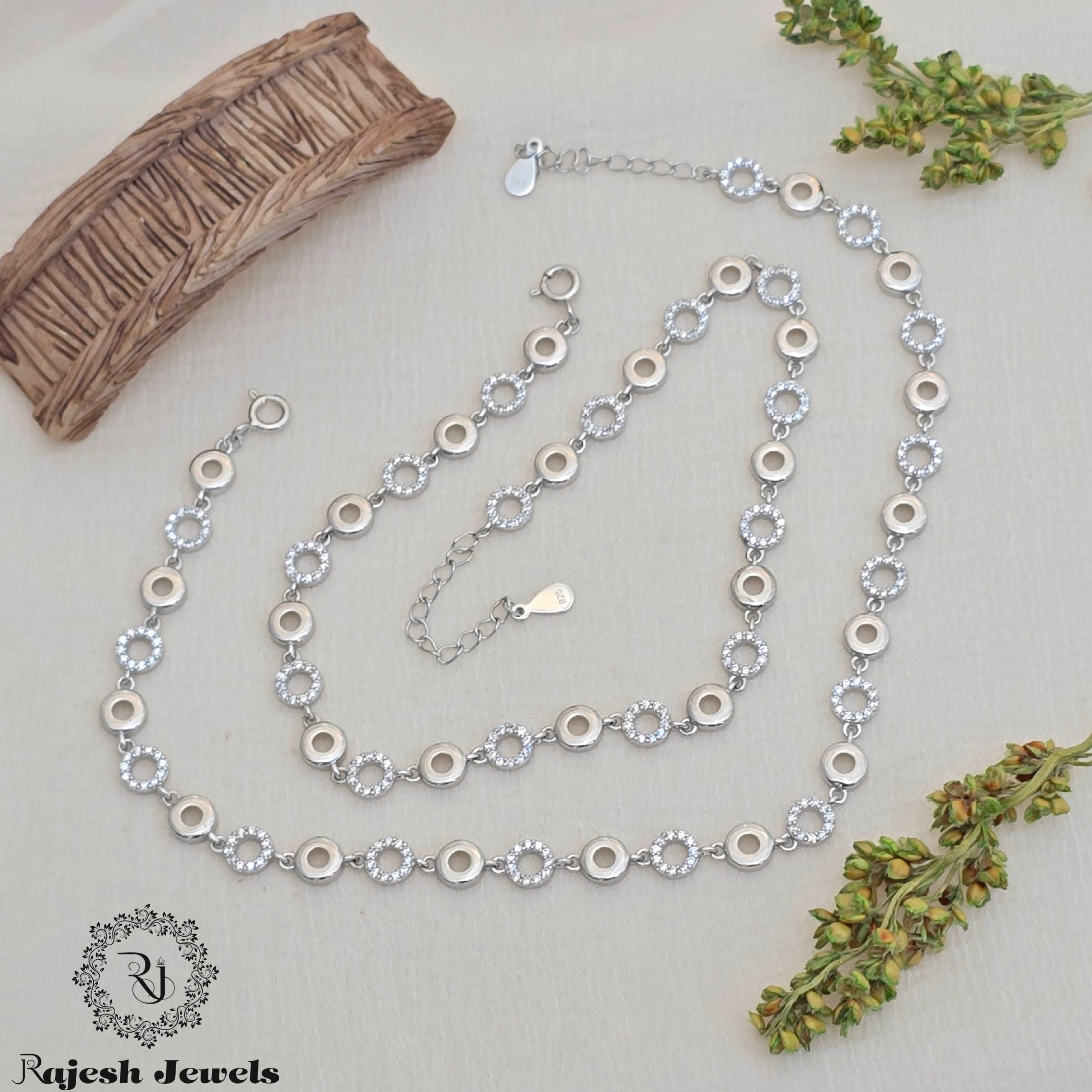 Alluring Cz Dailywear Anklet