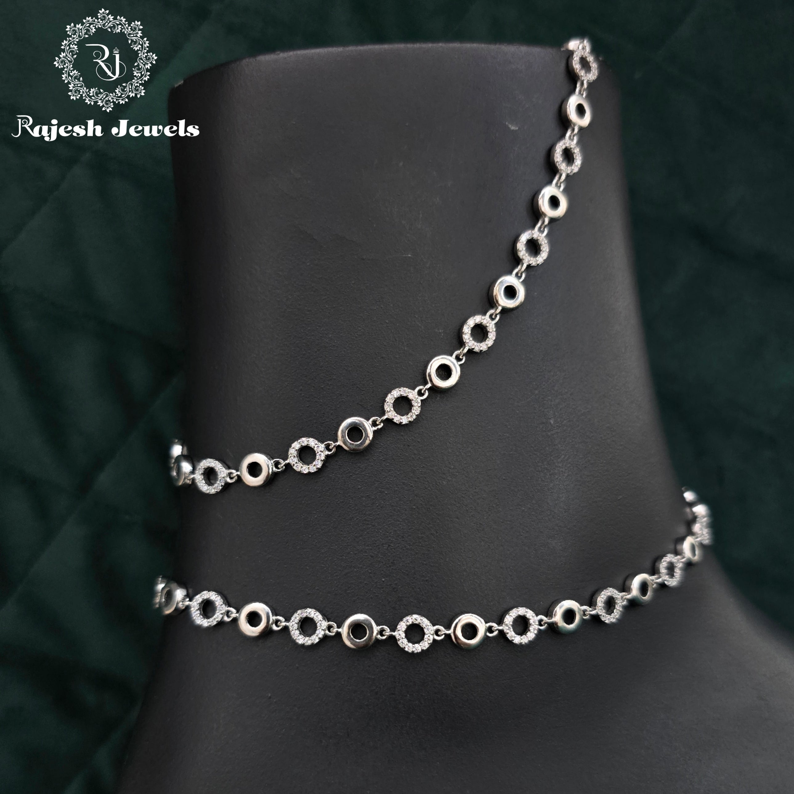 Alluring Cz Dailywear Anklet