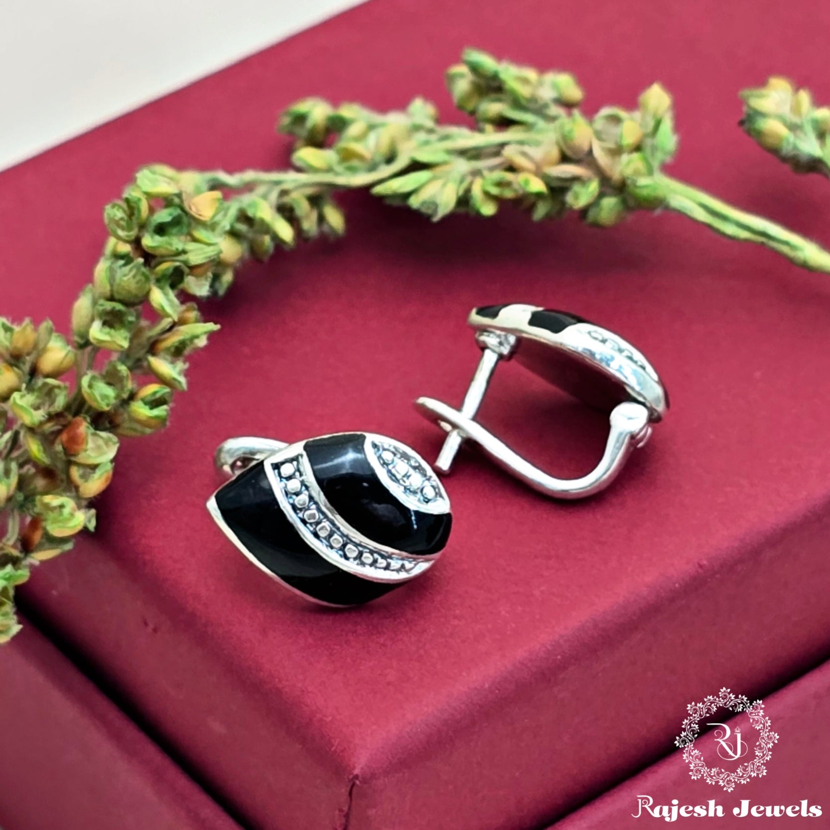 Pleasing Marcasite Bali Earrings