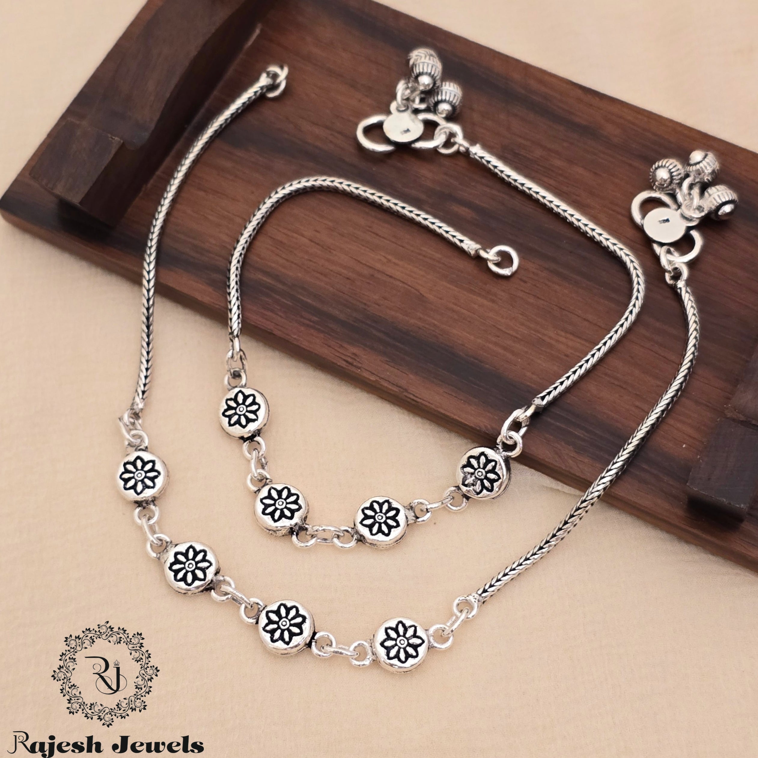 Artistic Oxidised Dailywear Anklet