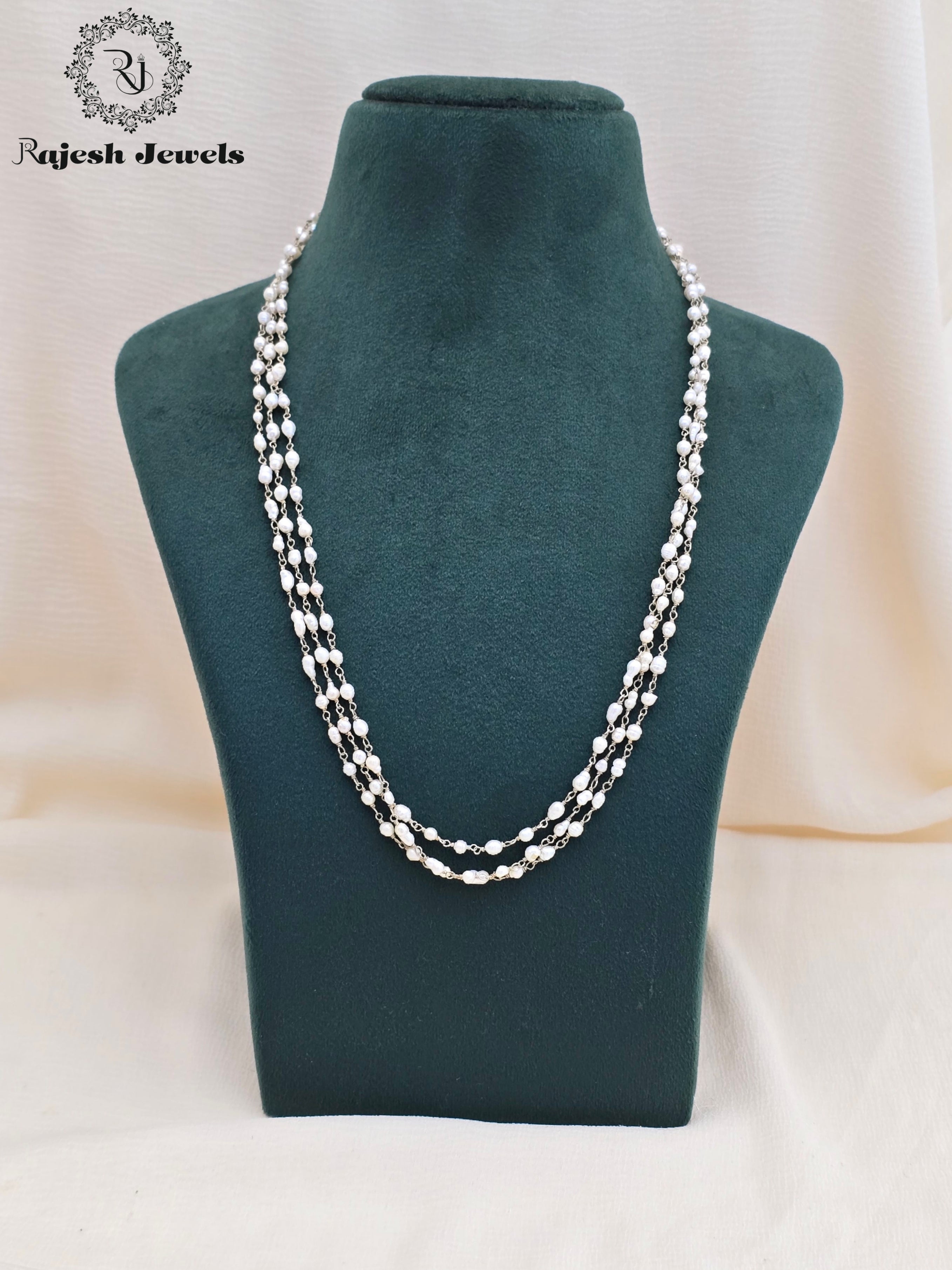 Exquisite Silver Triple Layer Neckpiece