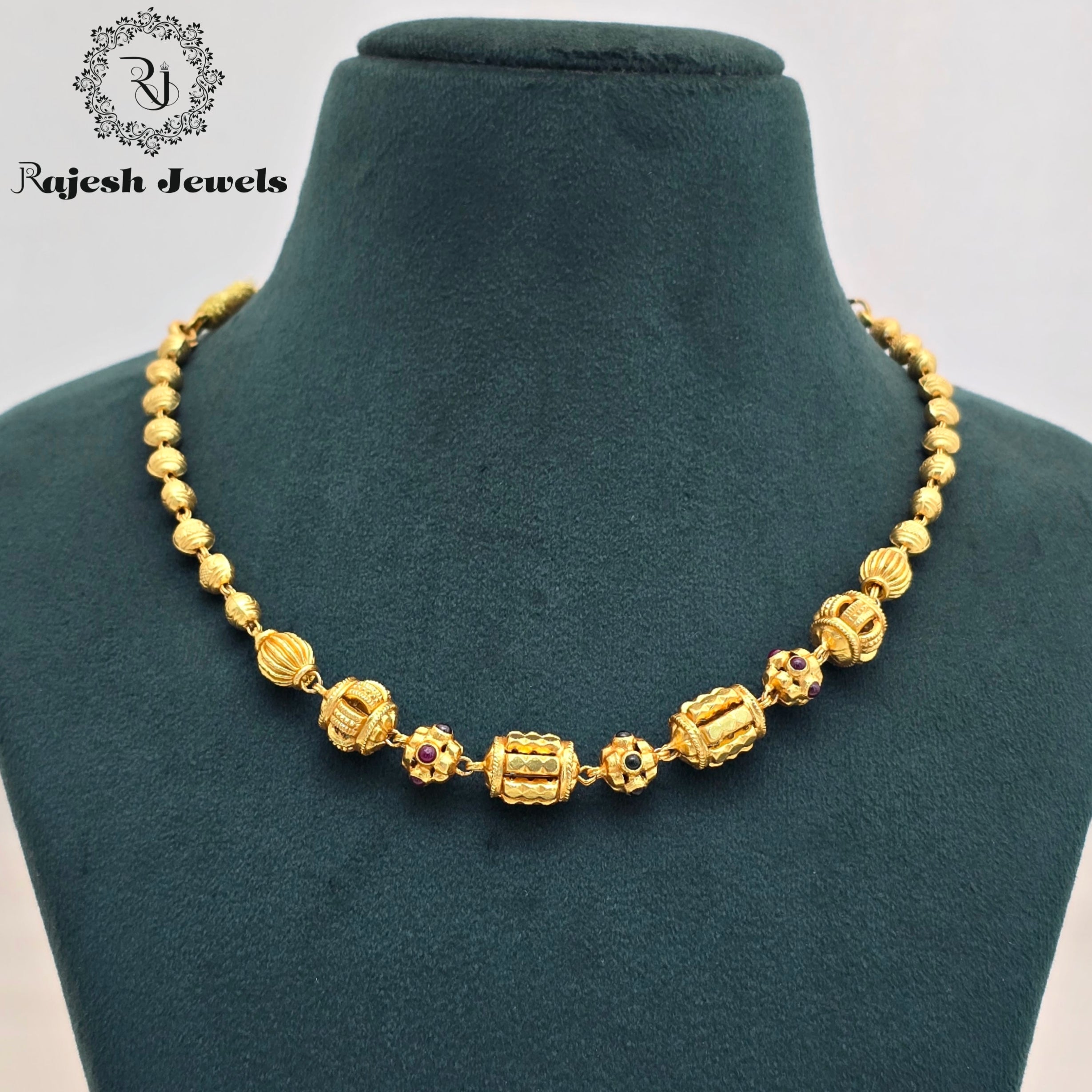 Hypnotic Silver Gold Plated Neckpiece