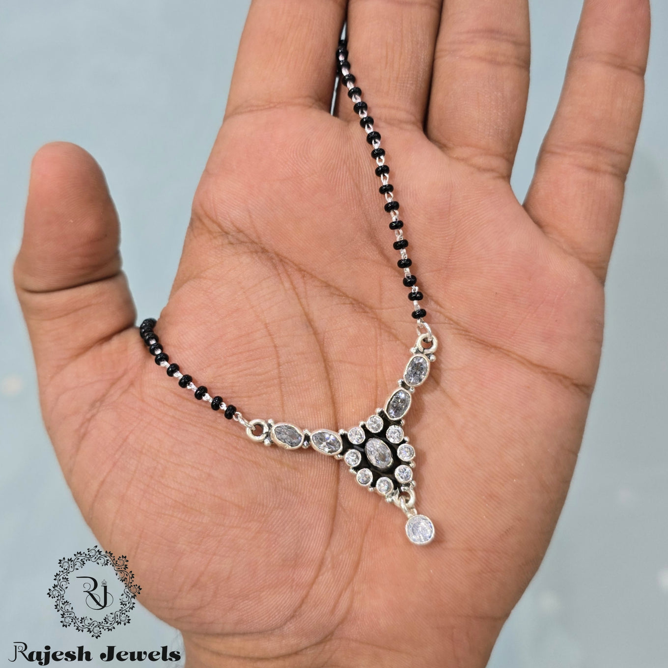 Attractive Cutstone Mangalsutra