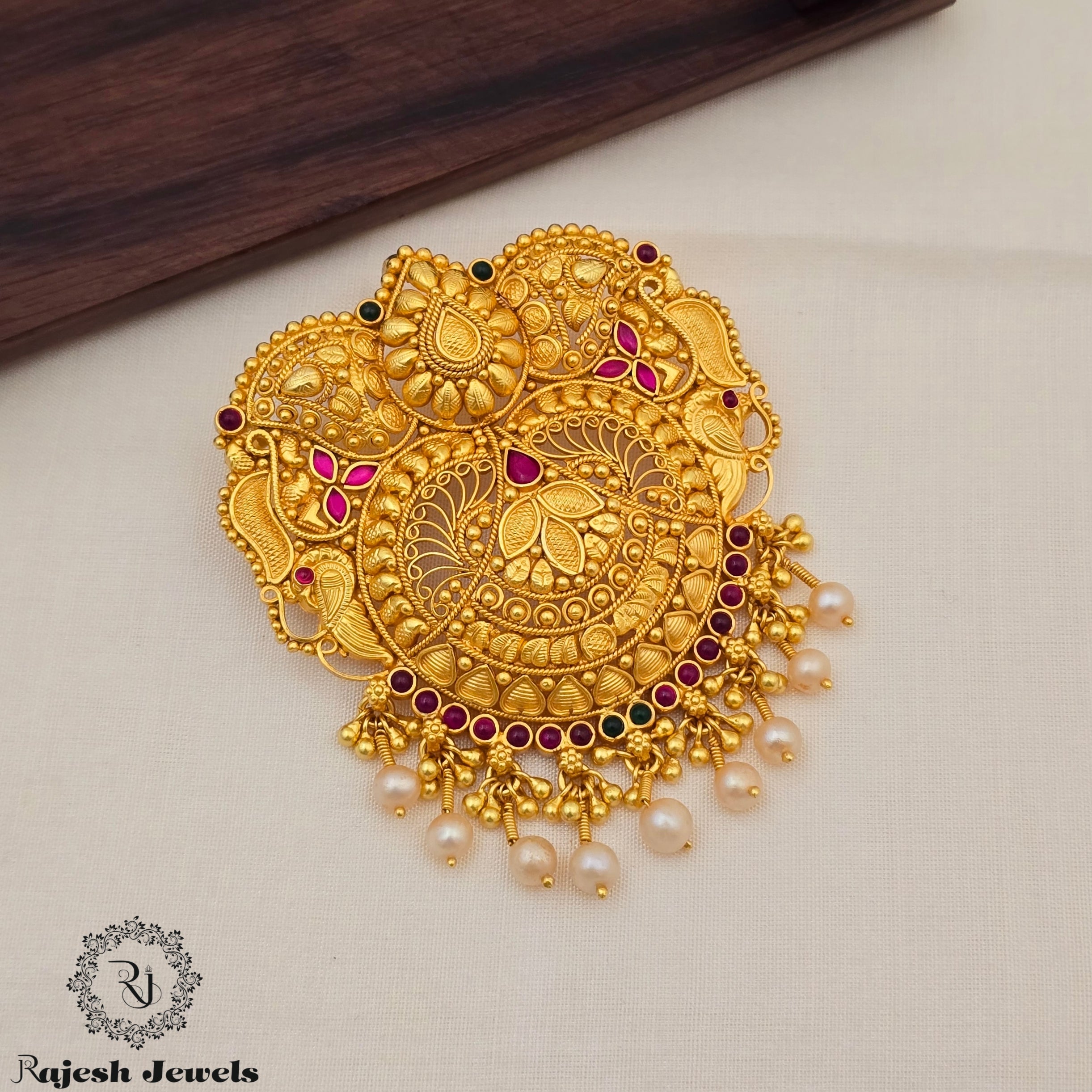 Glorified Filigree Gold Plated Pendant