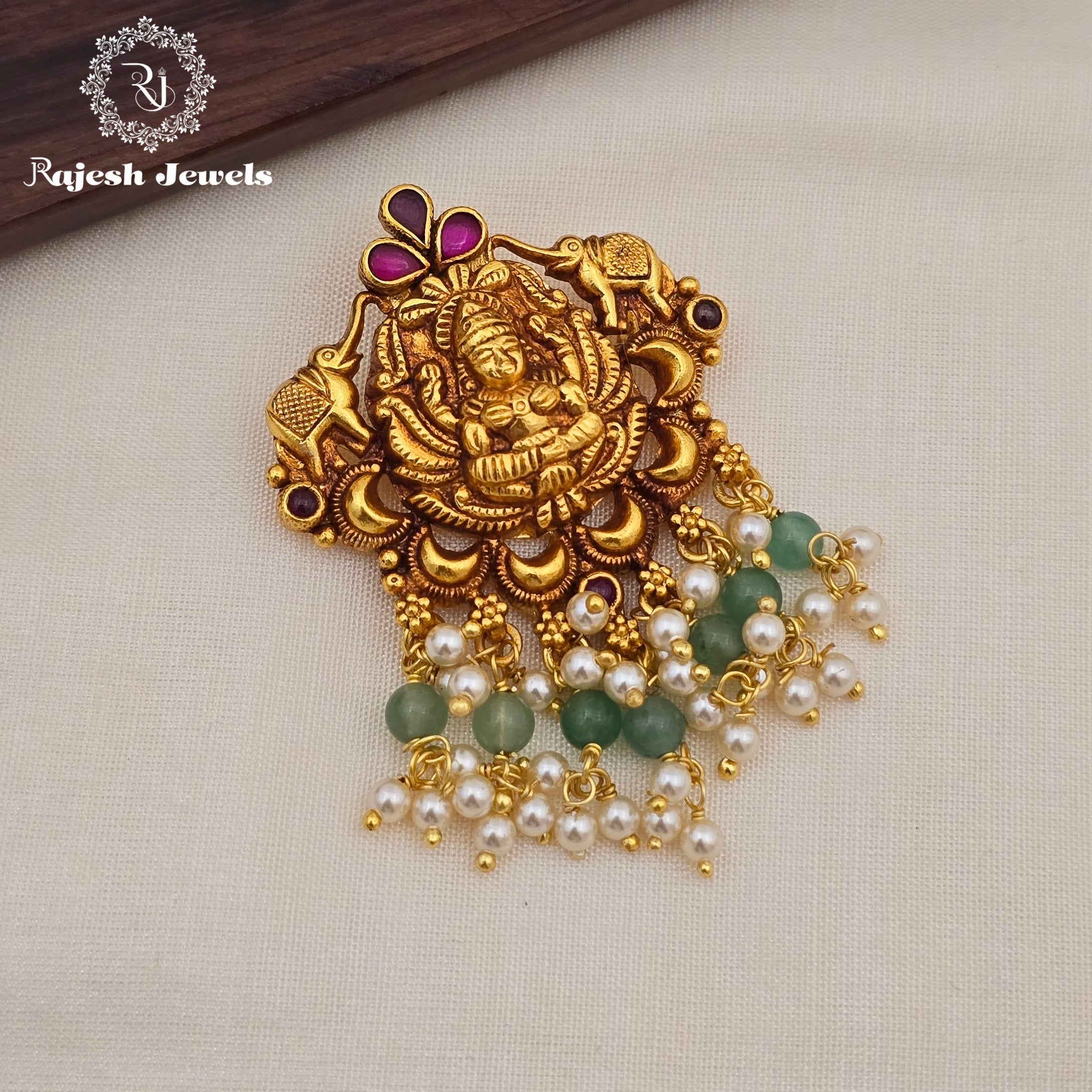 Appealing Silver Gold Plated Pendant