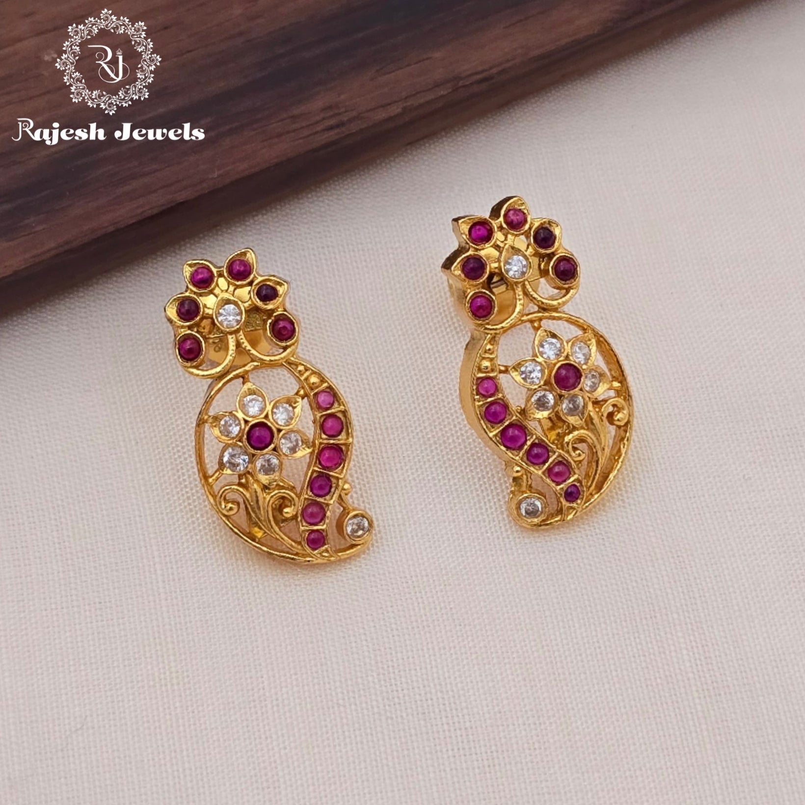 Appealing Mango Silver Stud Earrings