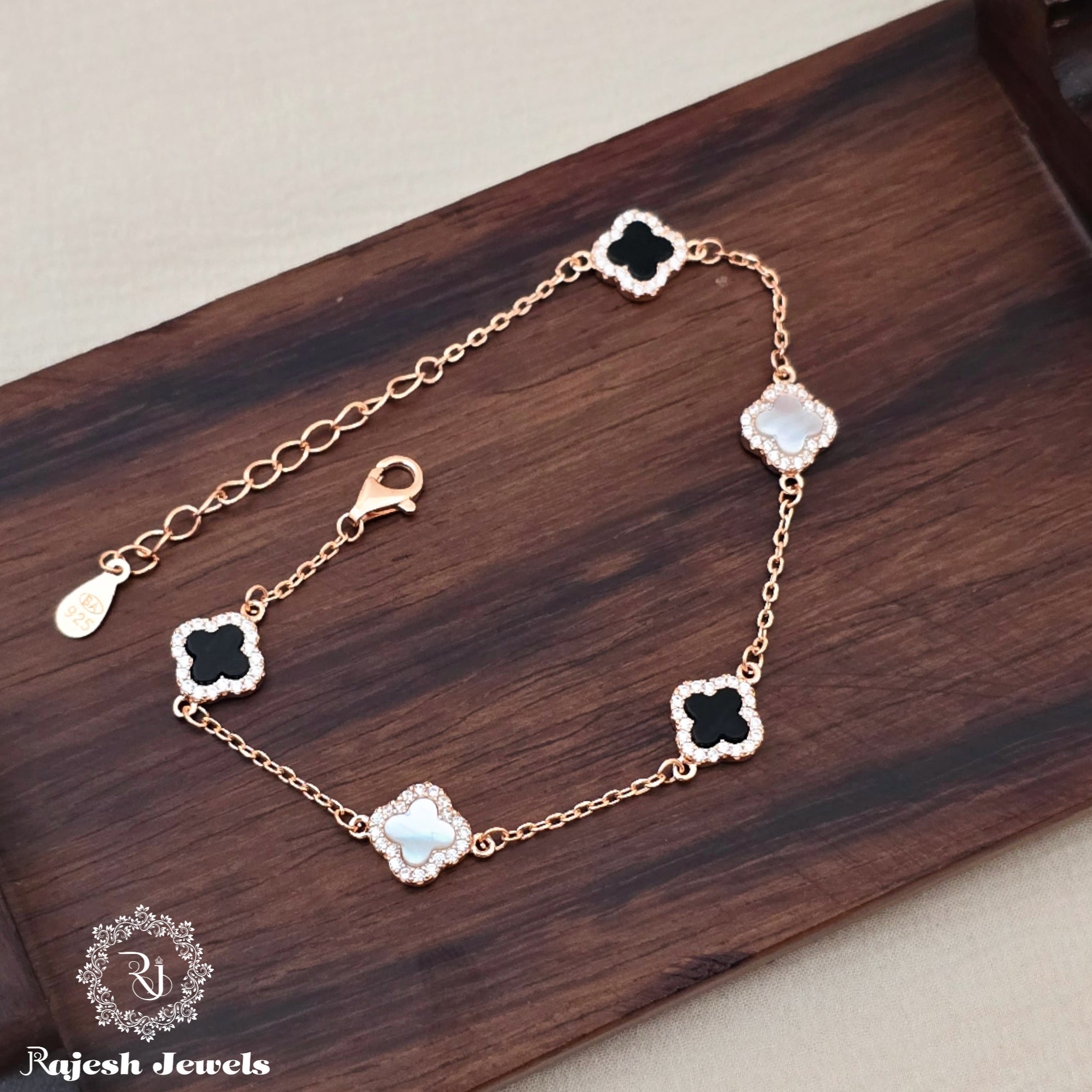 Magical Cz Rosegold Ladies Bracelet