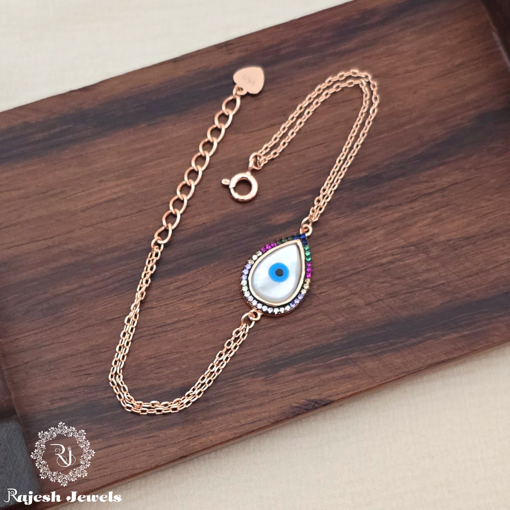 Magical Teardrop Shaped Evil-eye Bracelet