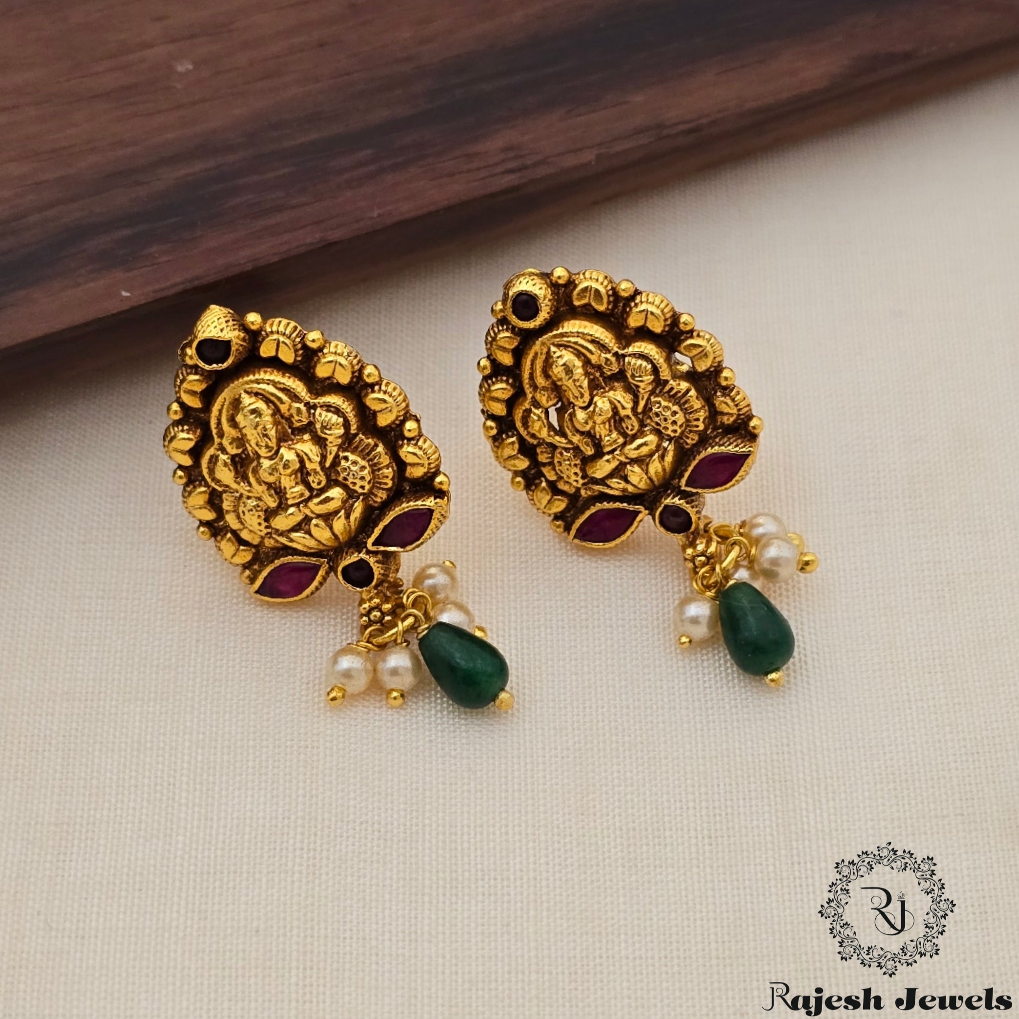 Graceful Silver Gold Plated Antique Finish Patti Long Haram