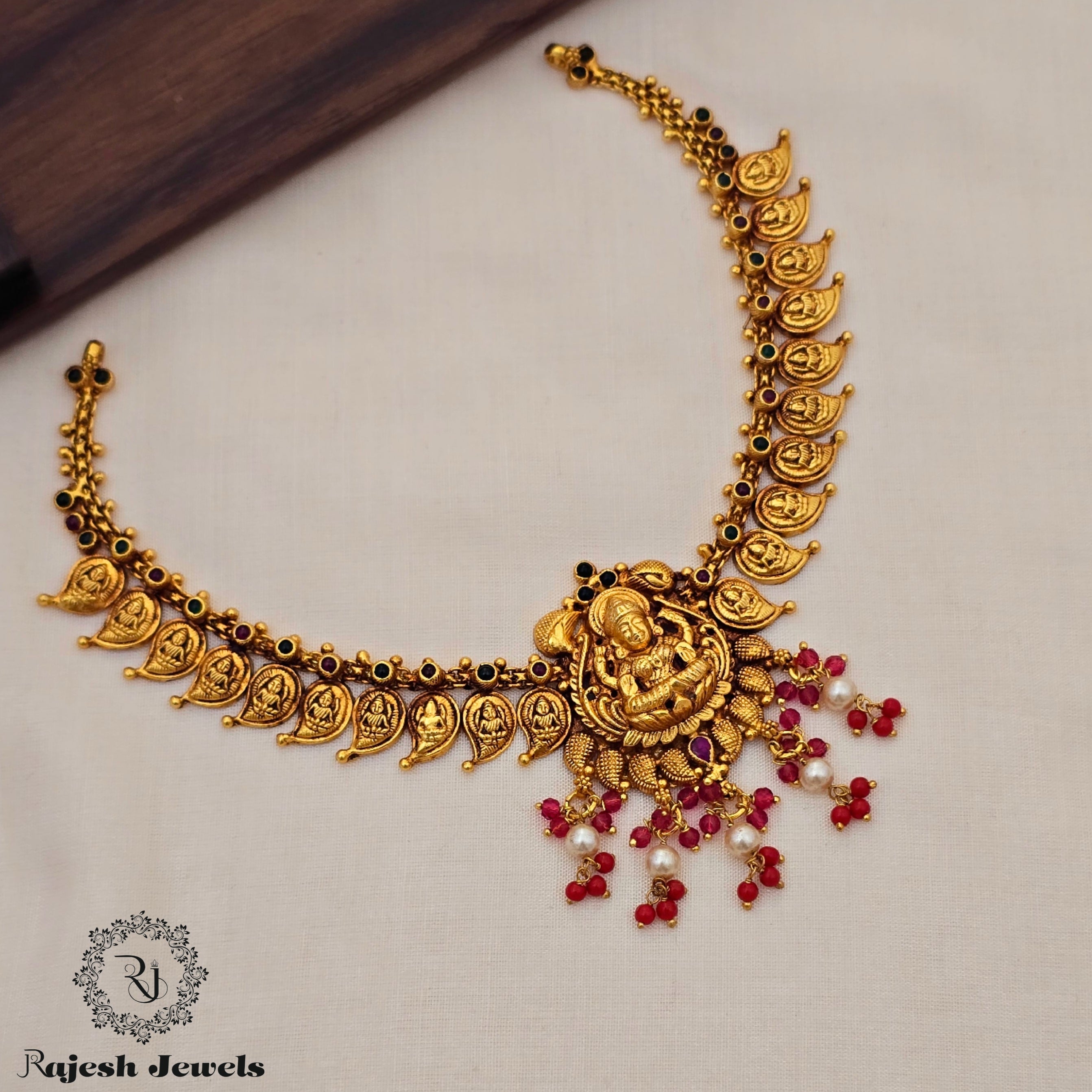 Traditional Mango Antique Finish Necklace