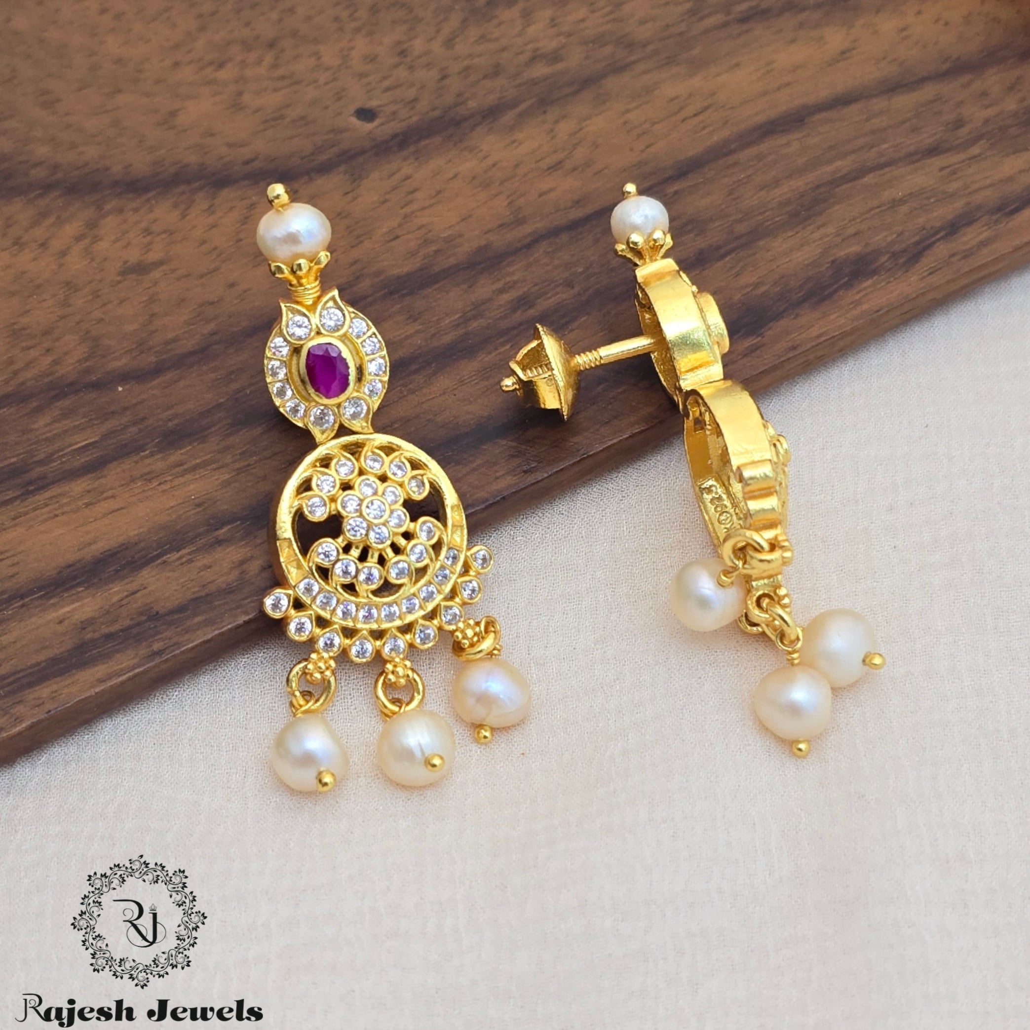 Passionate Cz Stud Earrings