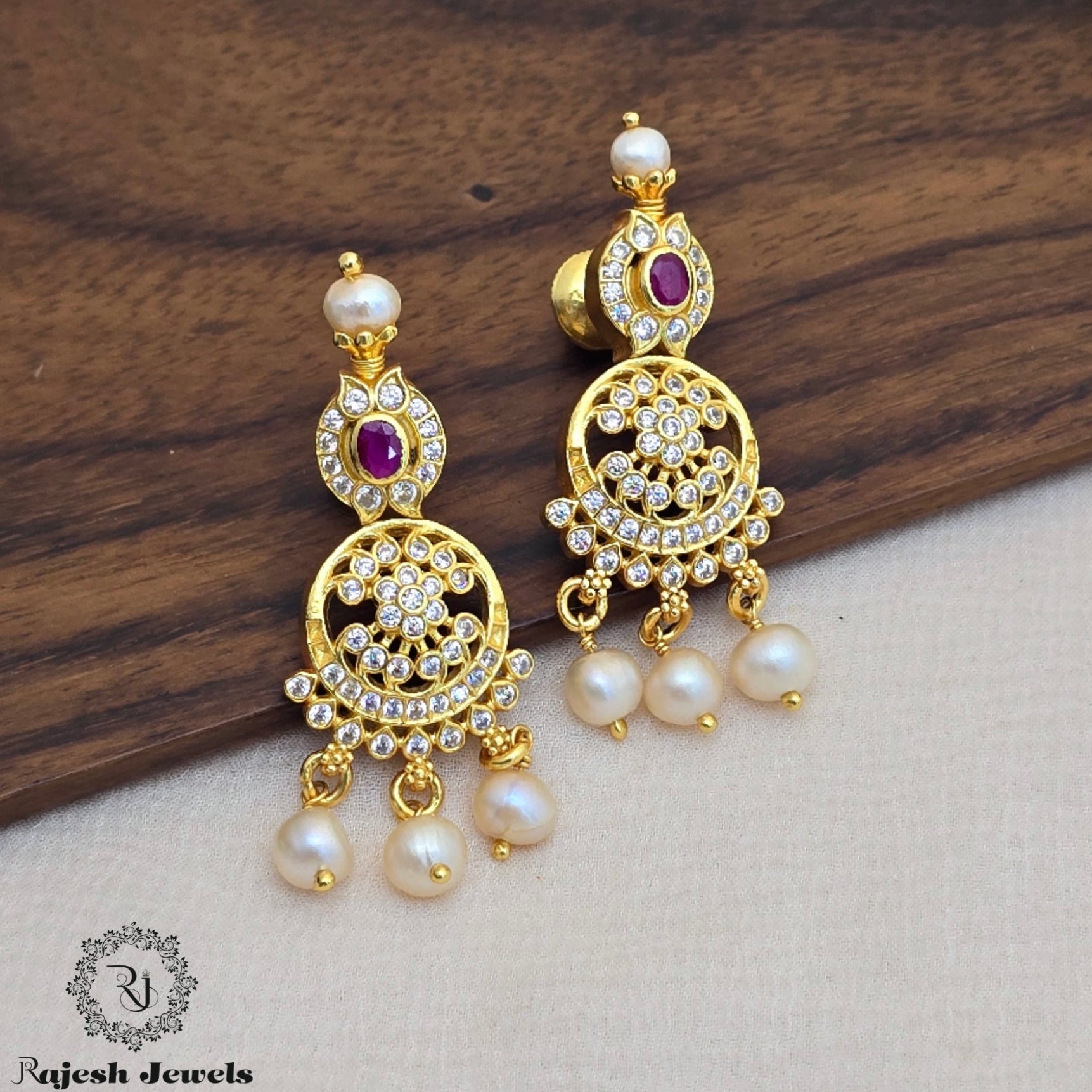 Passionate Cz Stud Earrings