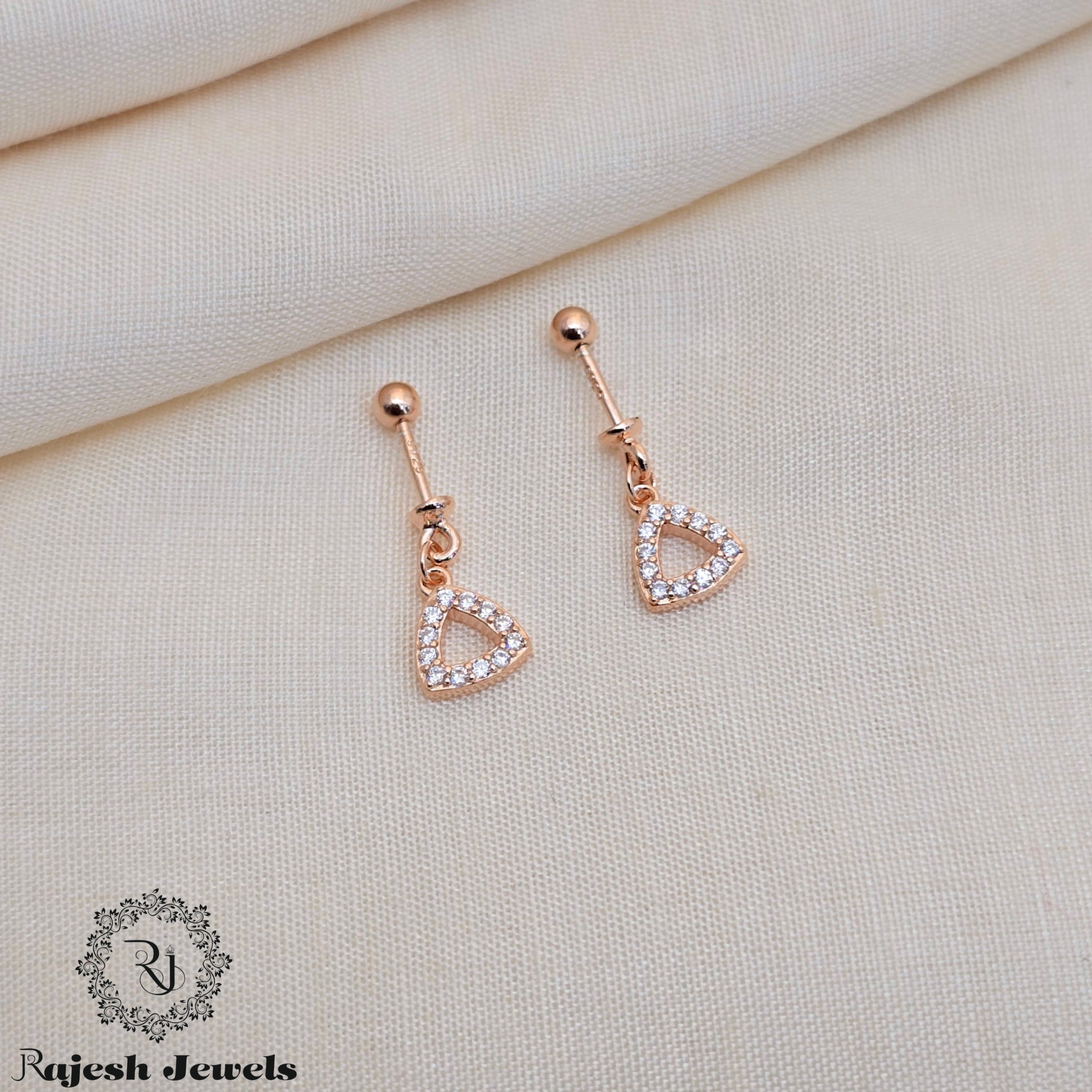 Amazing Cz Silver Bugadi Earrings