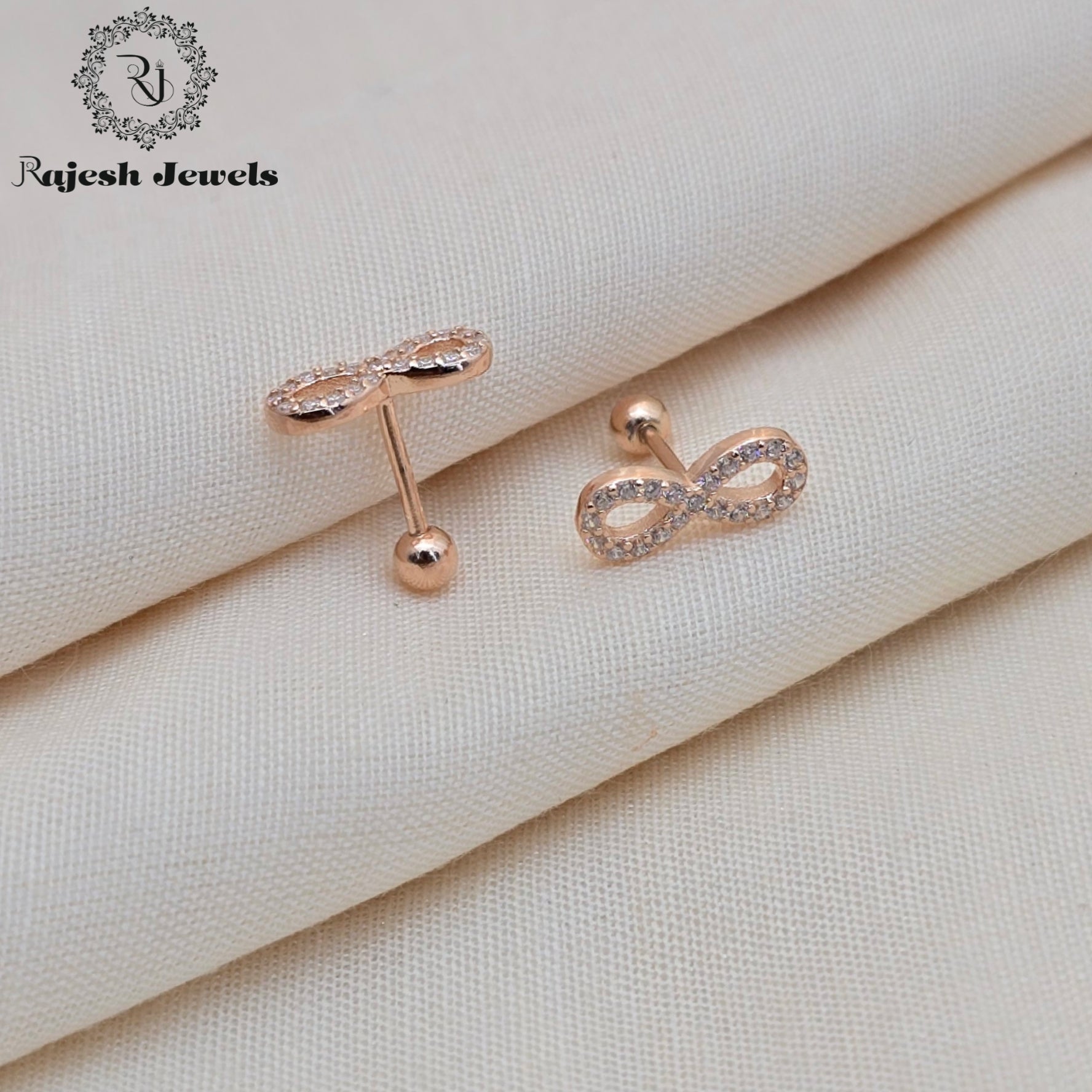 Loveable Cz Stud Earrings