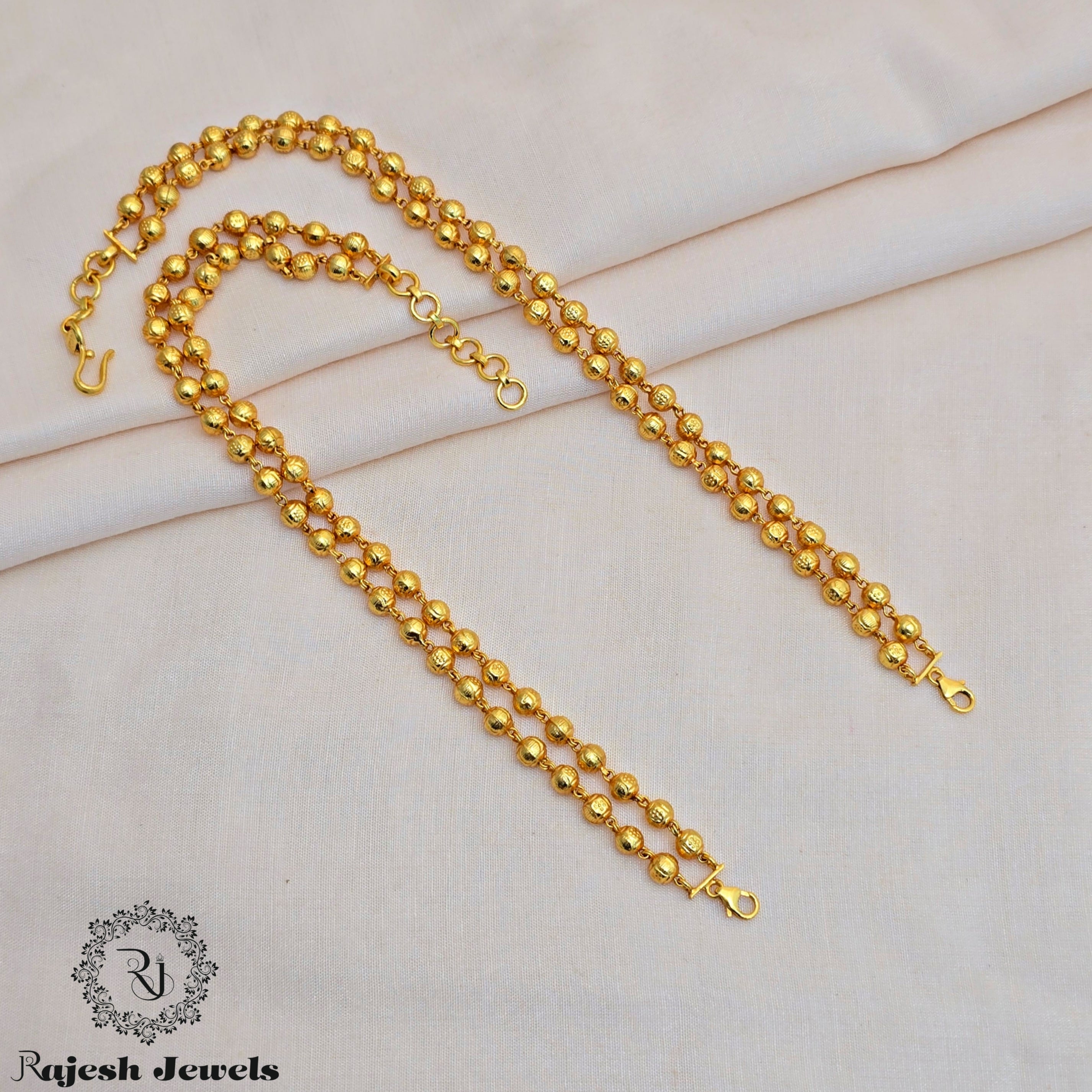 Wonderful Mohan Mala Back Chain Link