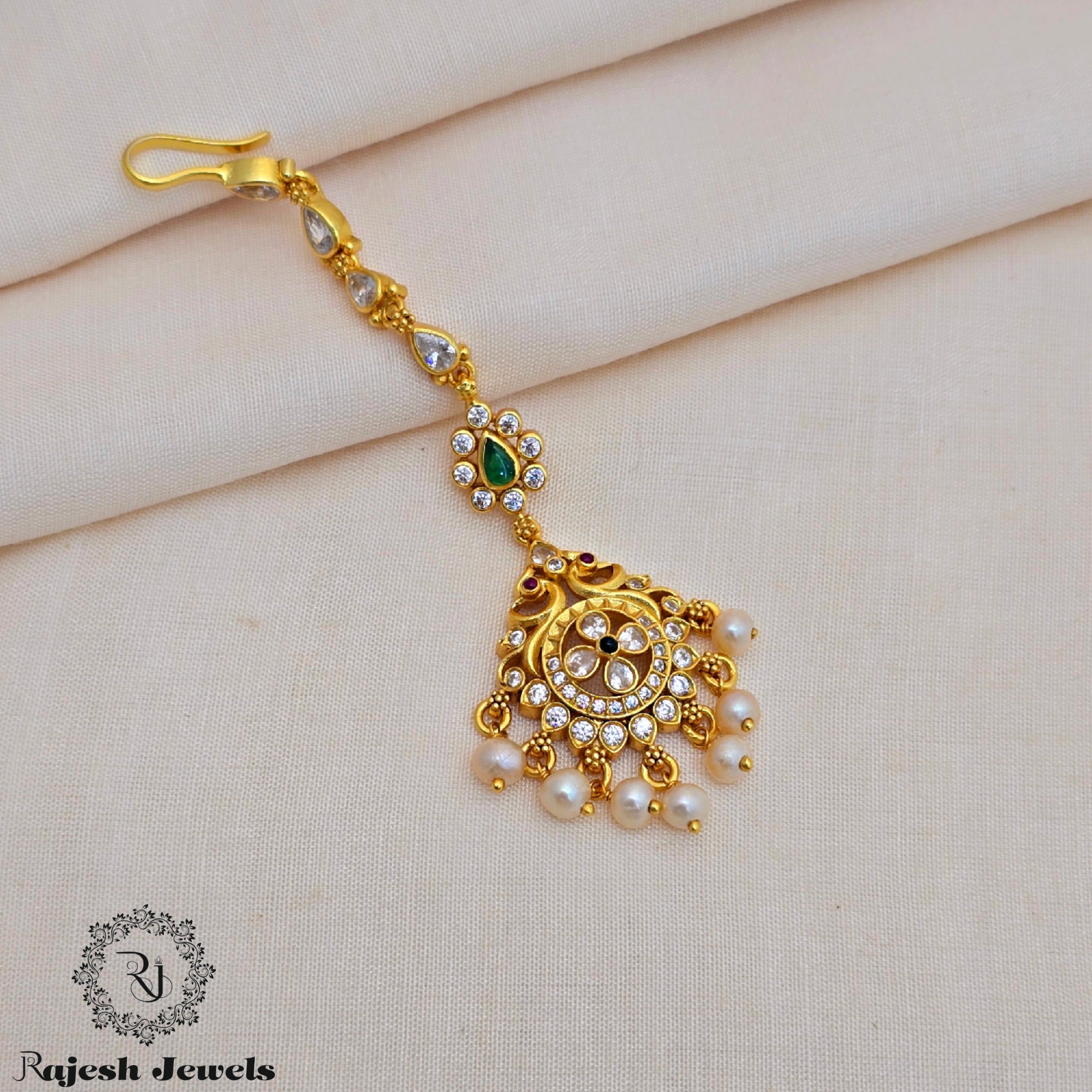 Mesmerizing Cz Gold Plated Mangatika