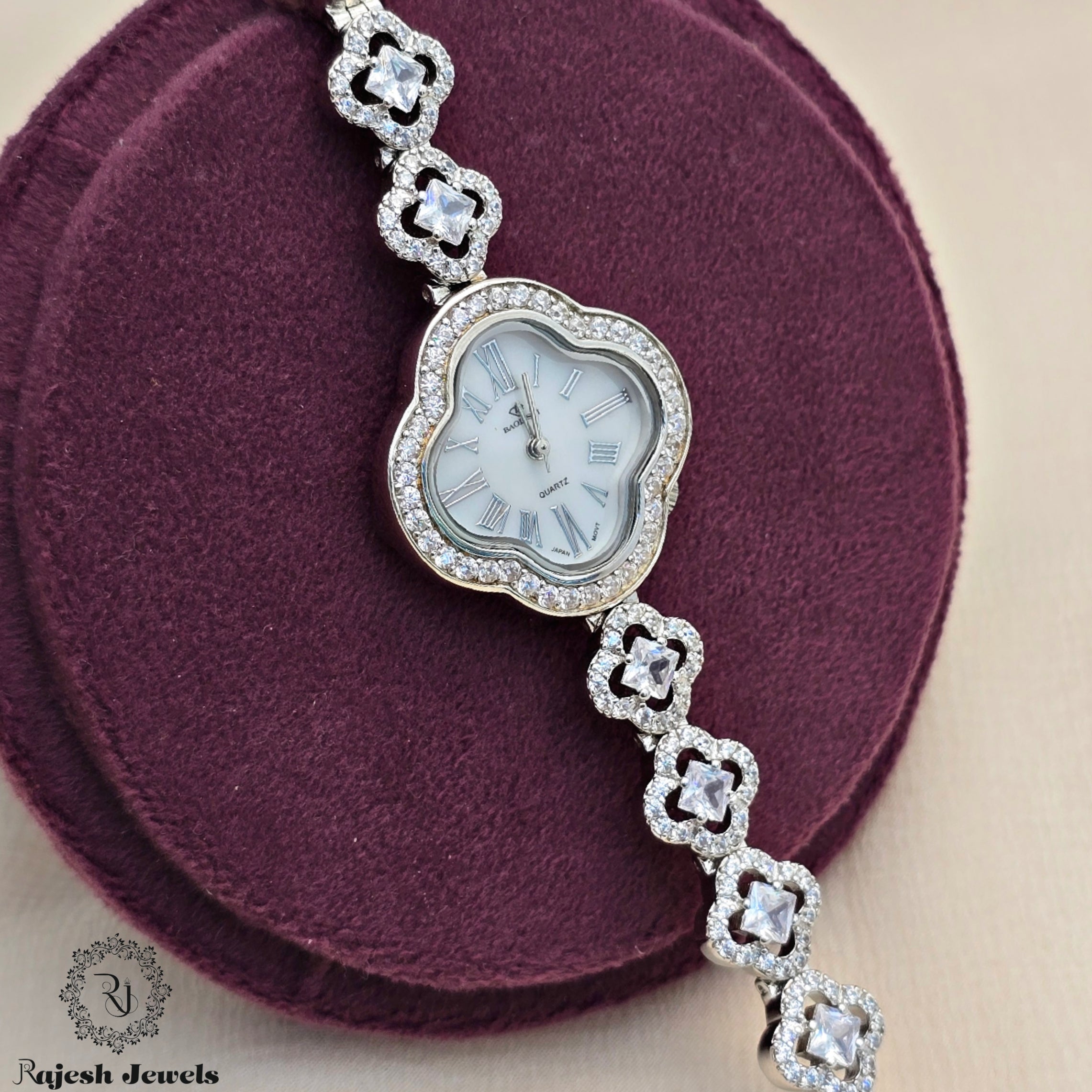 Aurex Sterling Silver Ladies Watch