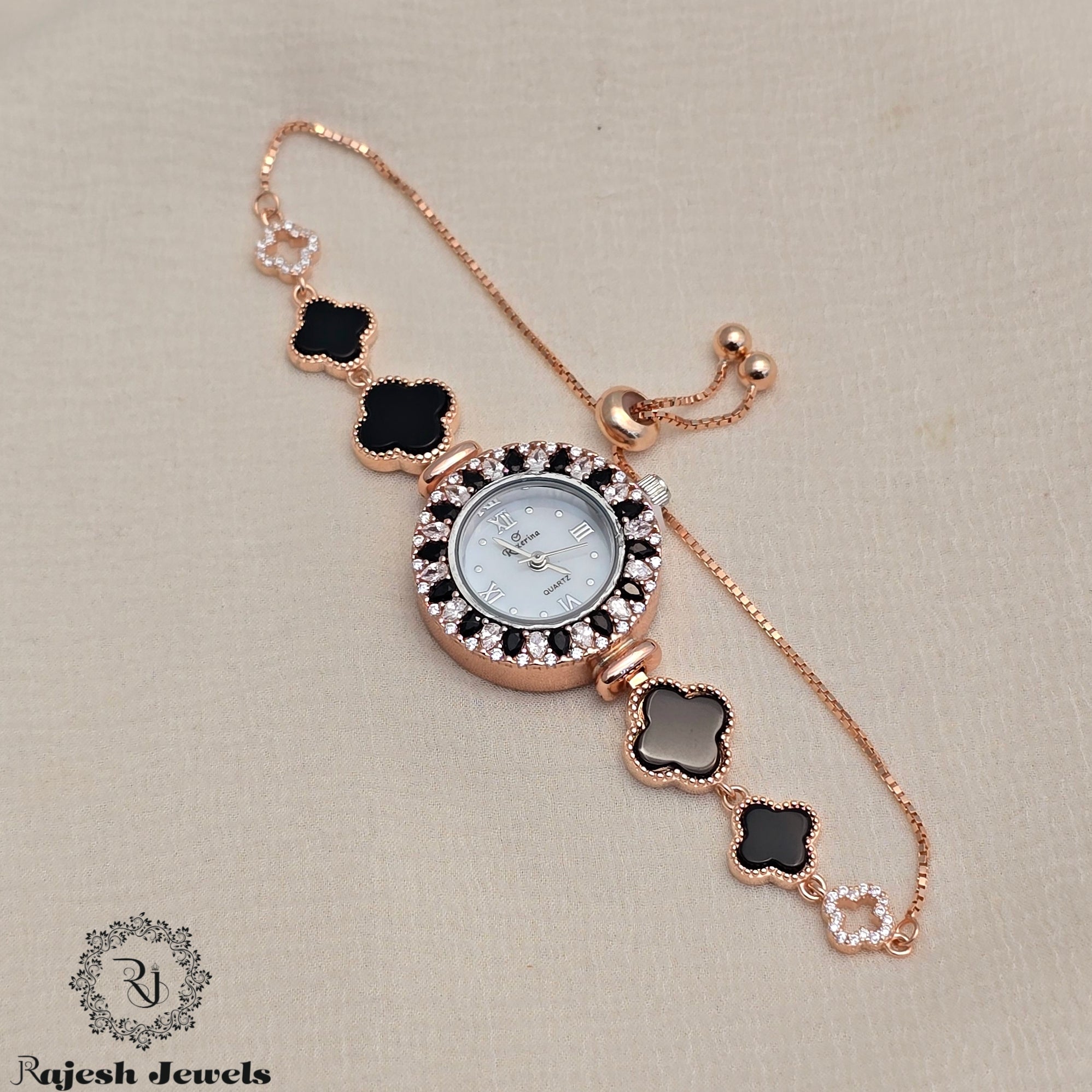 Argent Aura Rosegold Sterling Watch