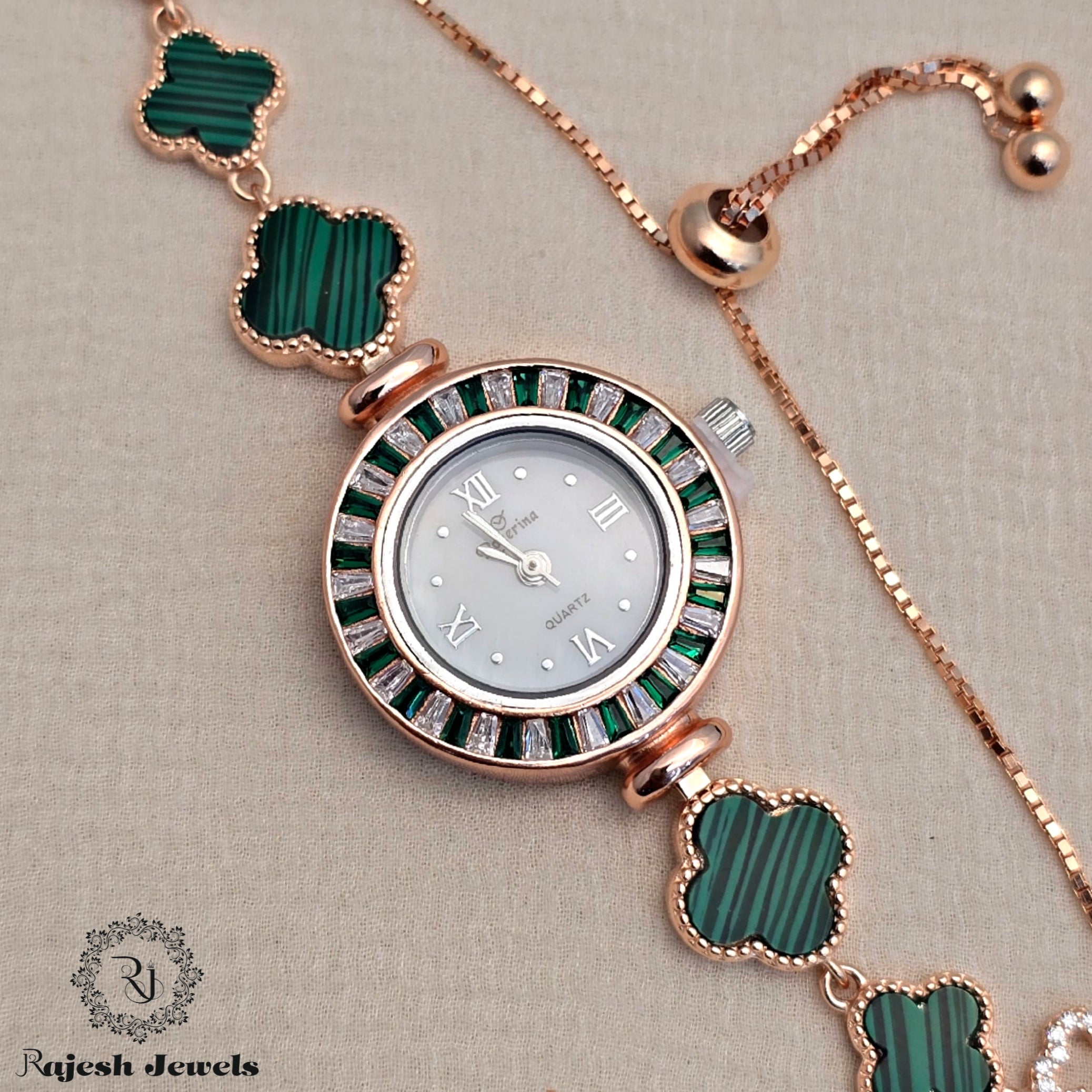 Regent Verde Rosegold Sterling Watch