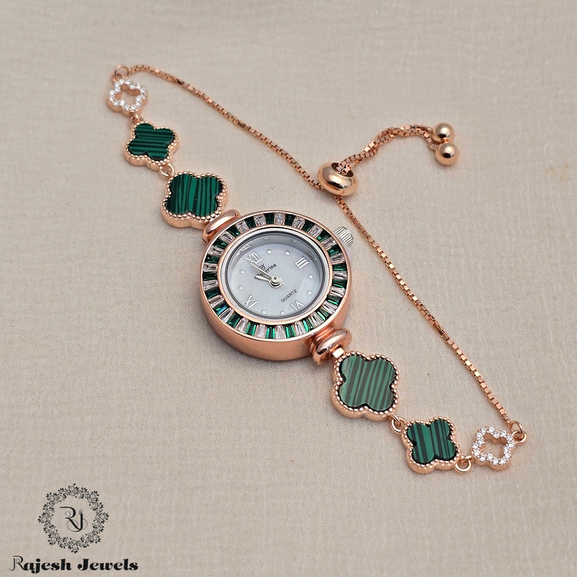 Regent Verde Rosegold Sterling Watch