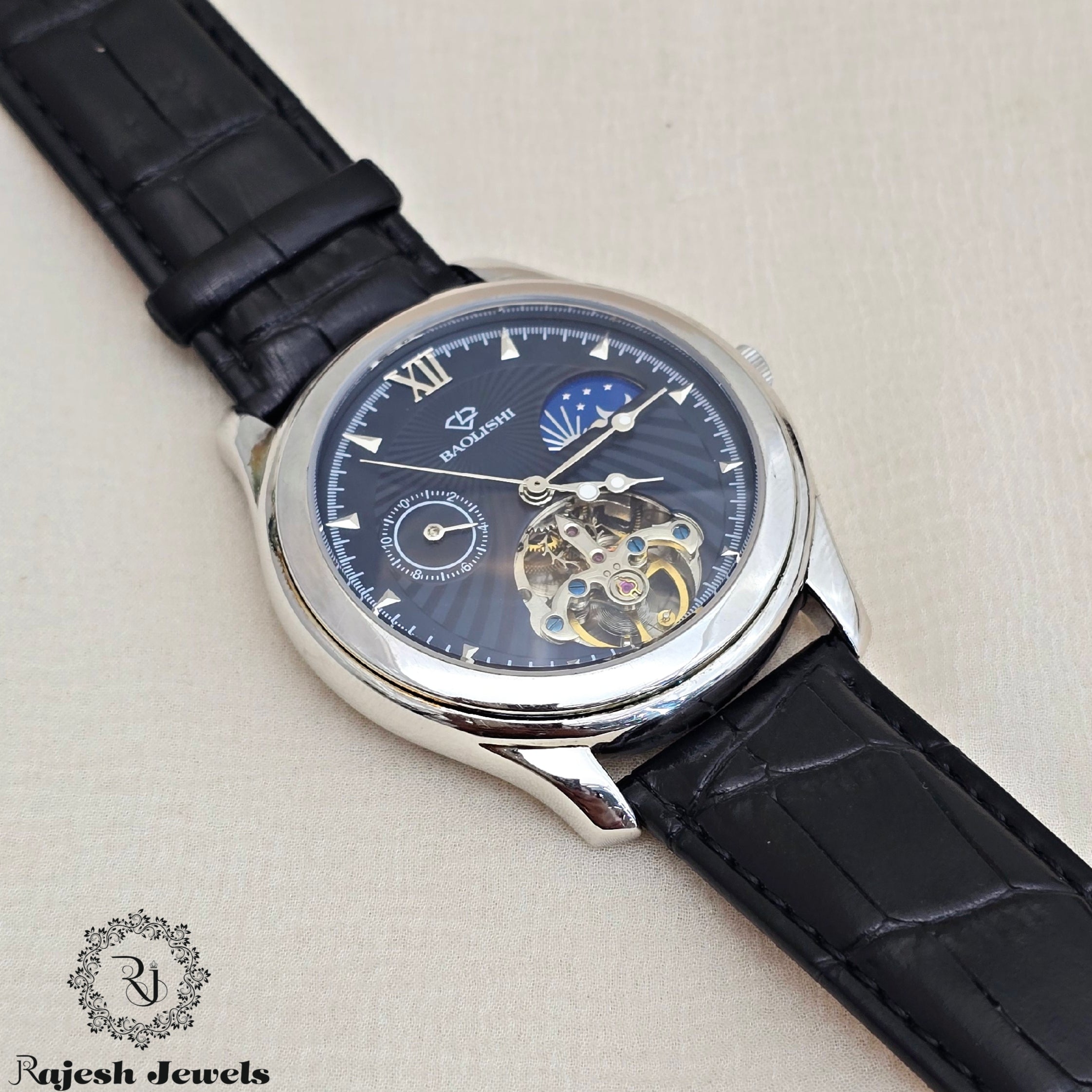 Argent King Auto Dail Sterling Watch