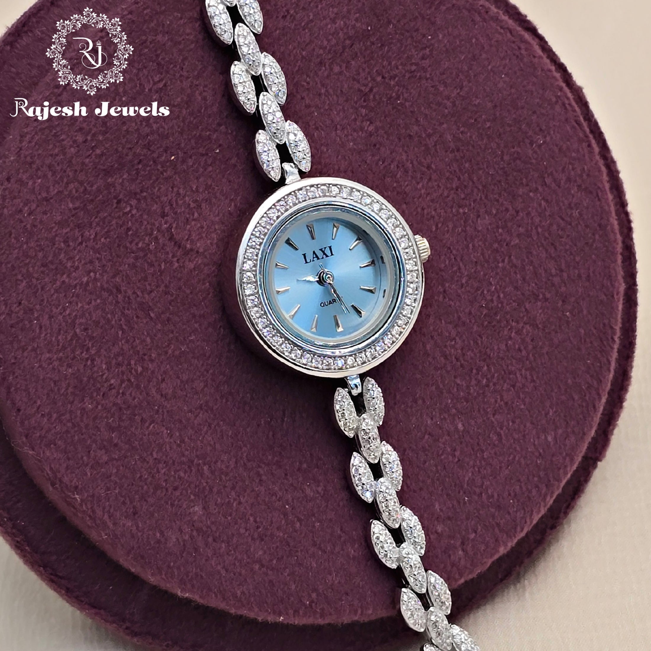 Celestia Chronograph Sterling Silver Watch