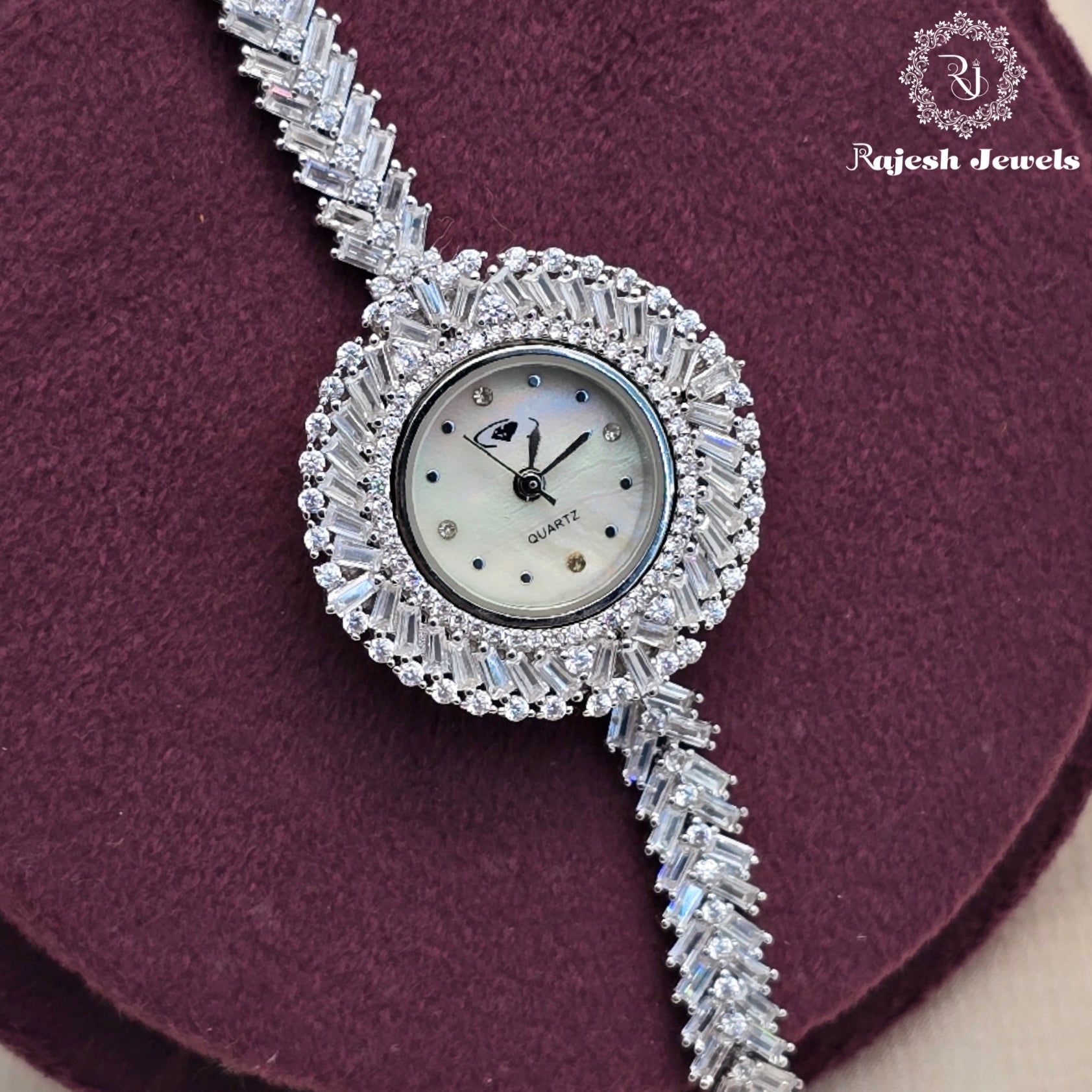 Silver Vortex Sterling Watch