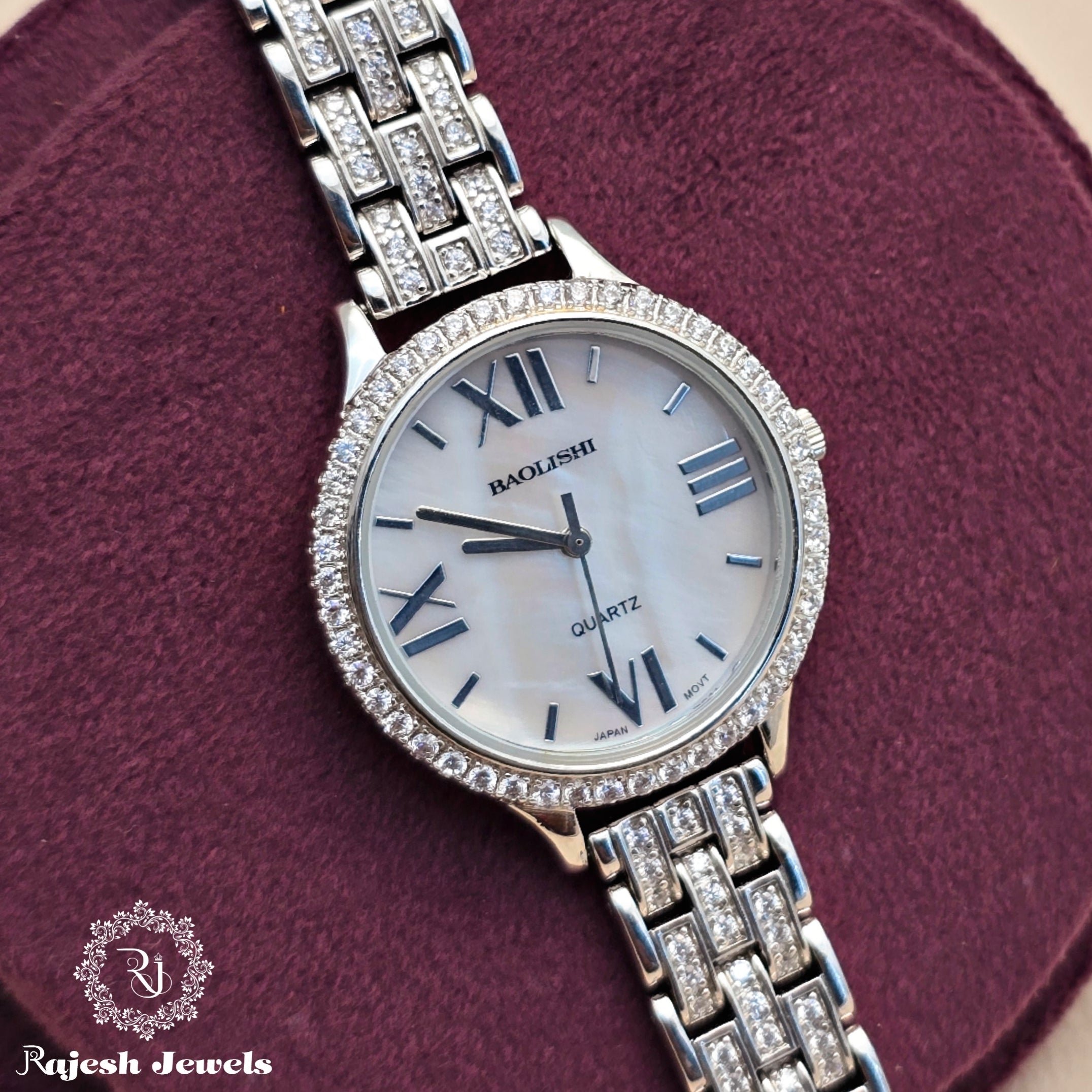 Caesar Sterling Silver Ladies Watch