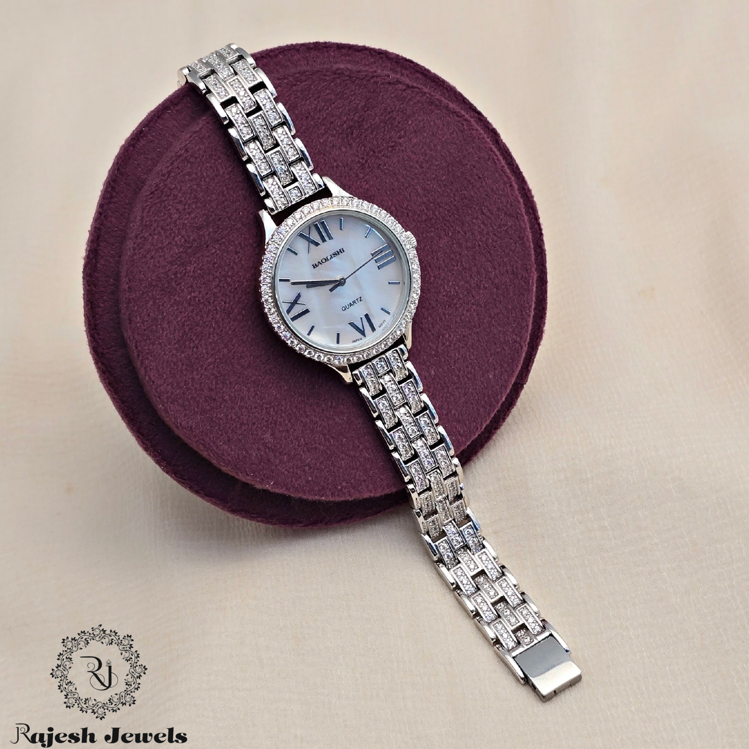 Caesar Sterling Silver Ladies Watch