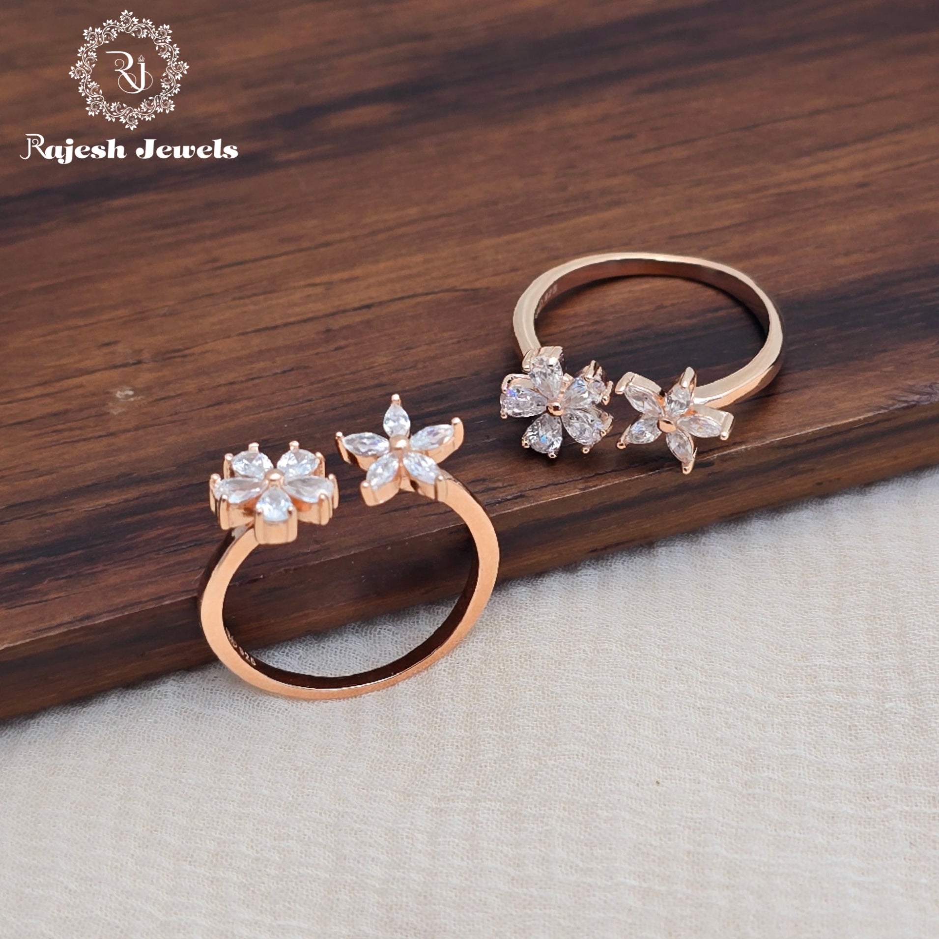 Exquisite Cz Rosegold Toerings