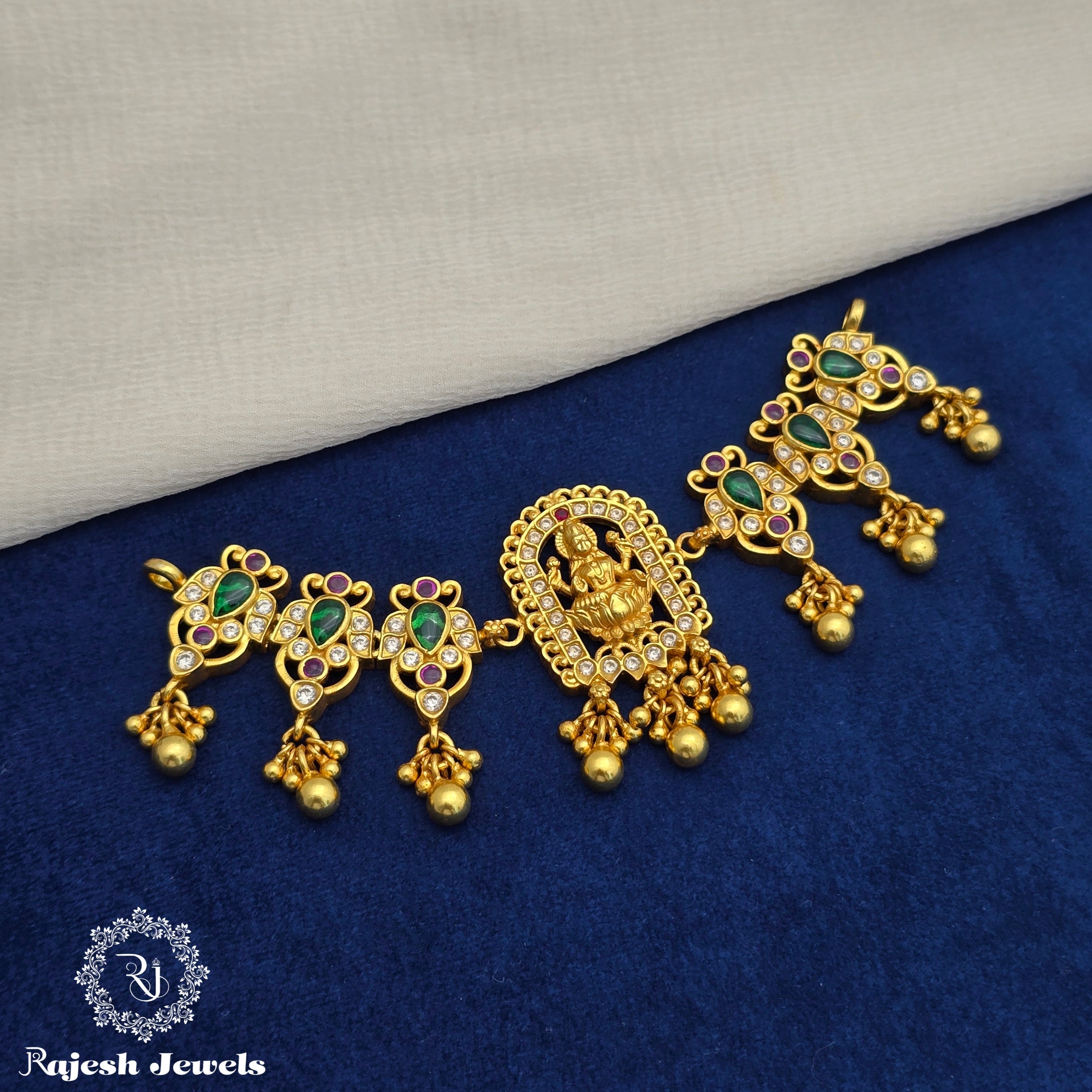 Gopuram Lakshmi Choker Neckpiece