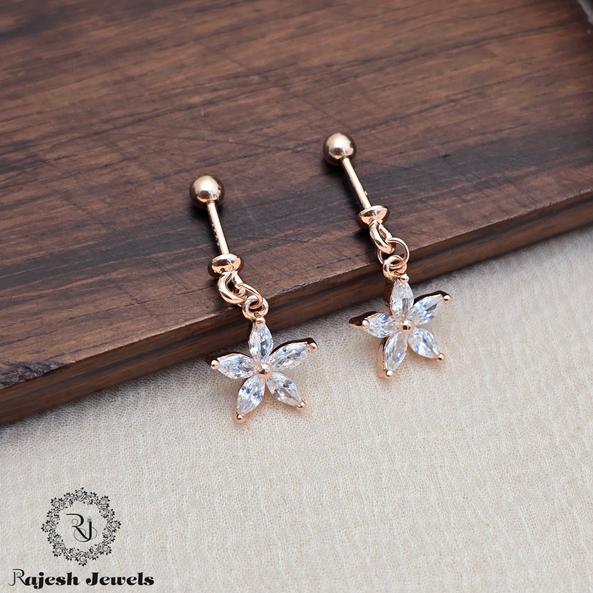 Beautiful Star Bugadi Helix Earrings