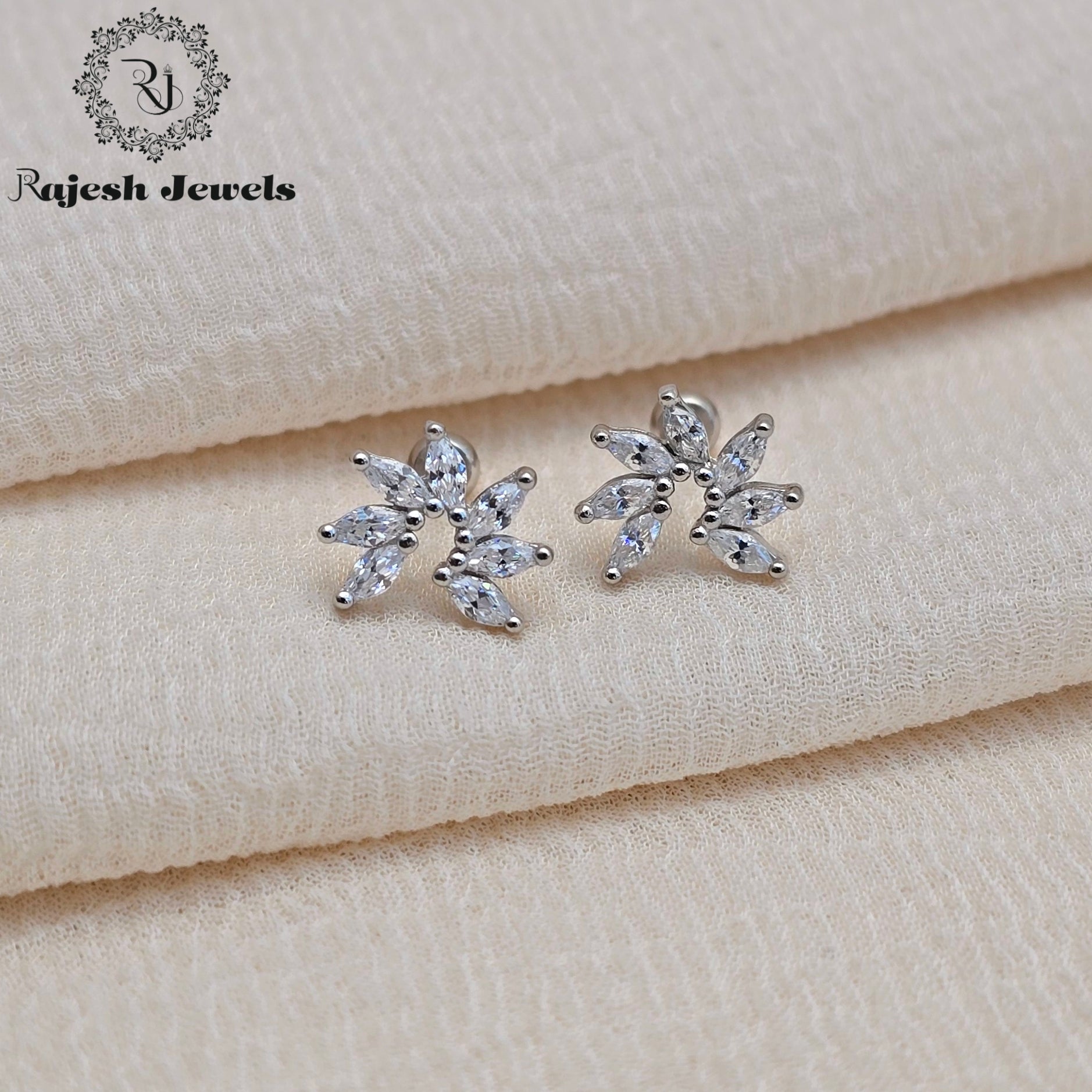 Glorious Cz Minimalistic Stud Earrings