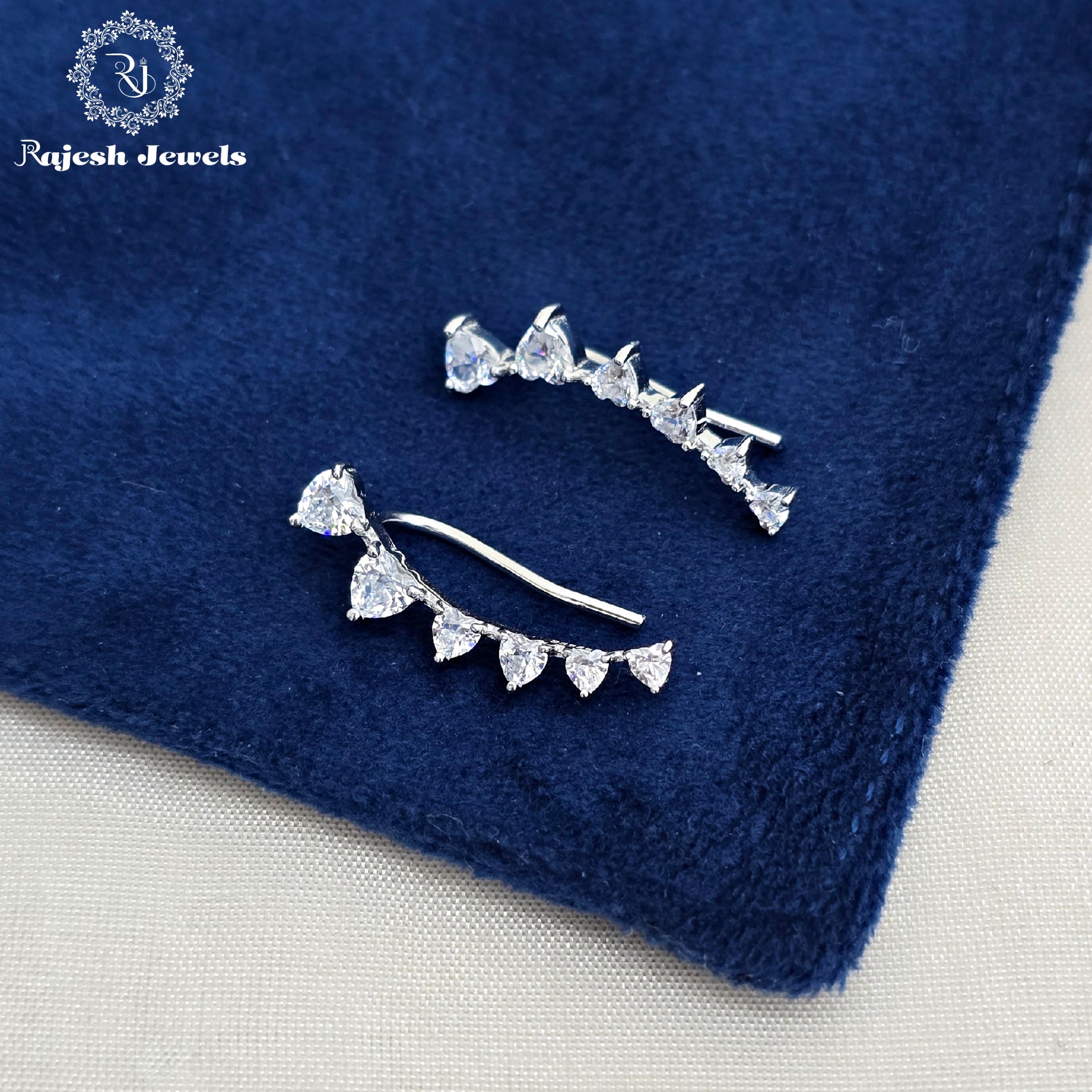 Fashionable Cz Bluetooth Earrings
