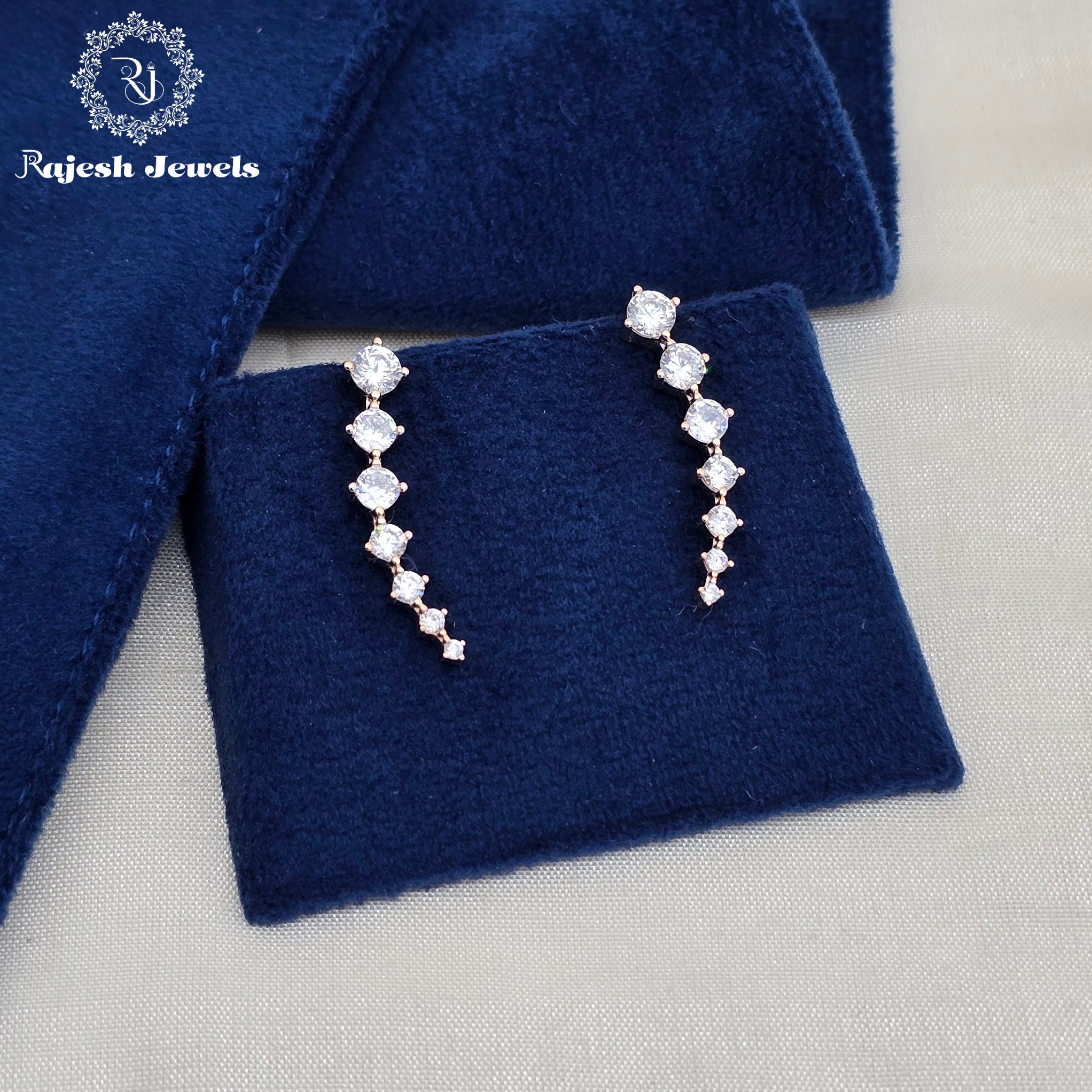 Appealing Bluetooth Rosegold Earrings