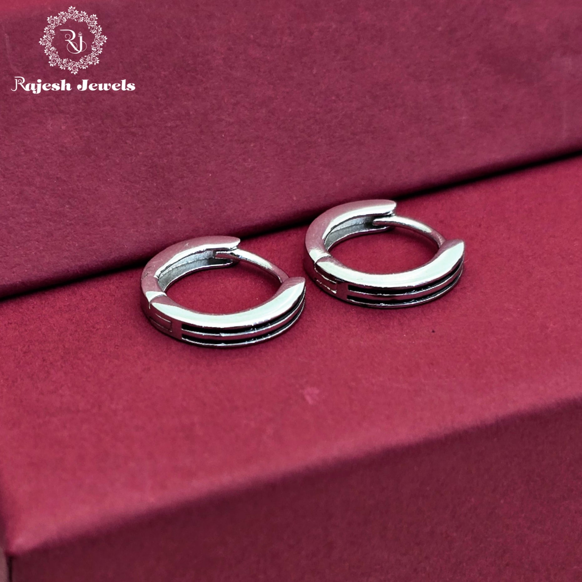Appealing Rodhium Finish Bali Earrings