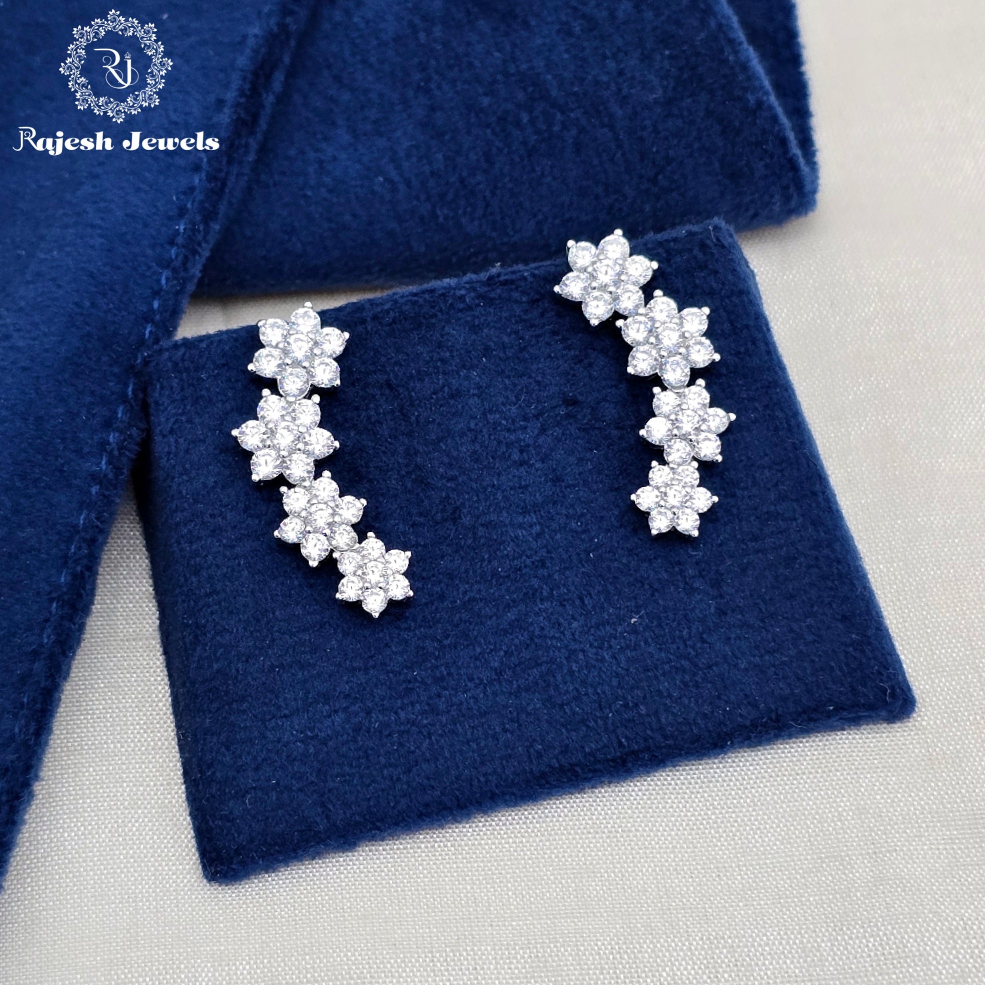 Dazzling Star Cz Bluetooth Earrings