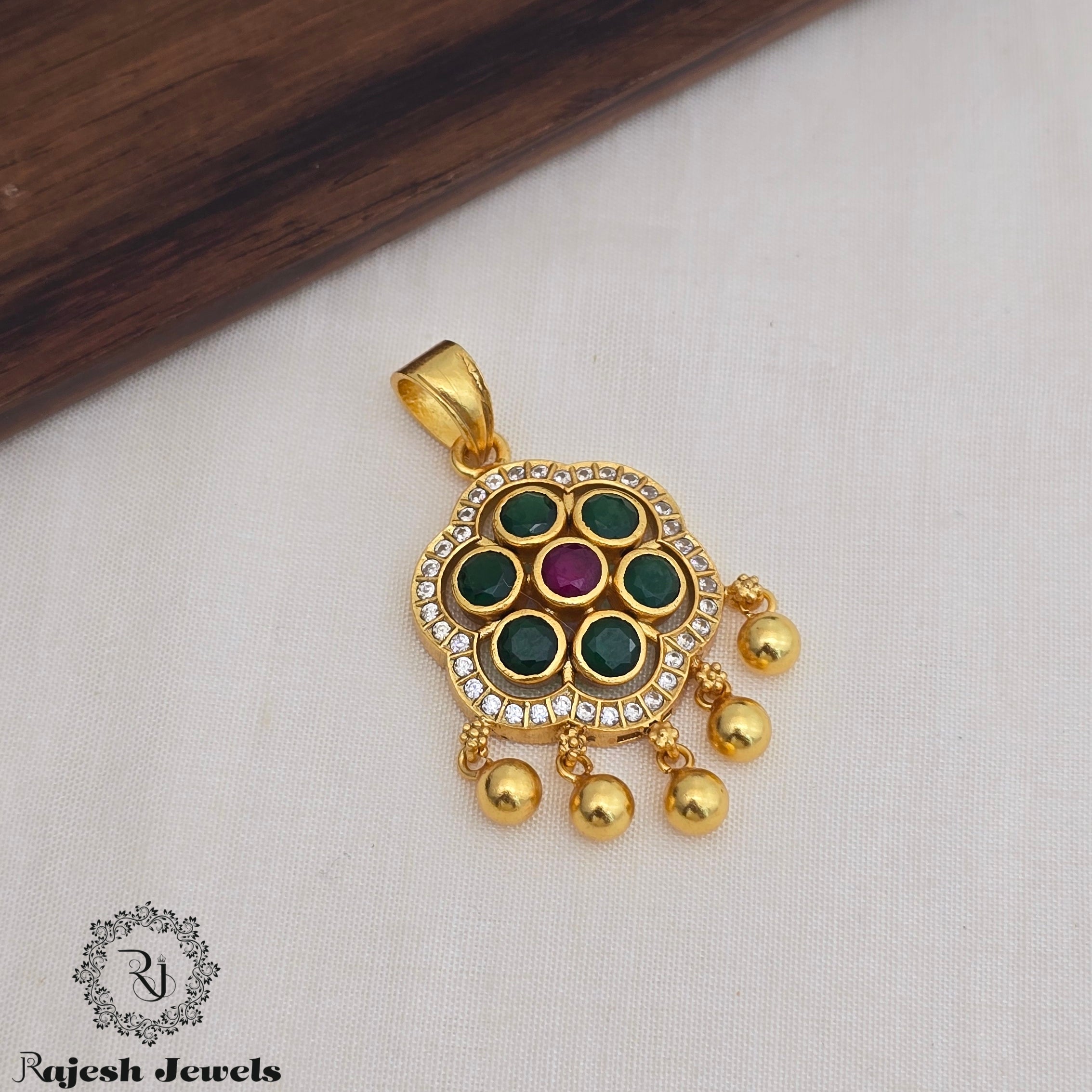 Classic Simple Silver Gold Polished Pendant