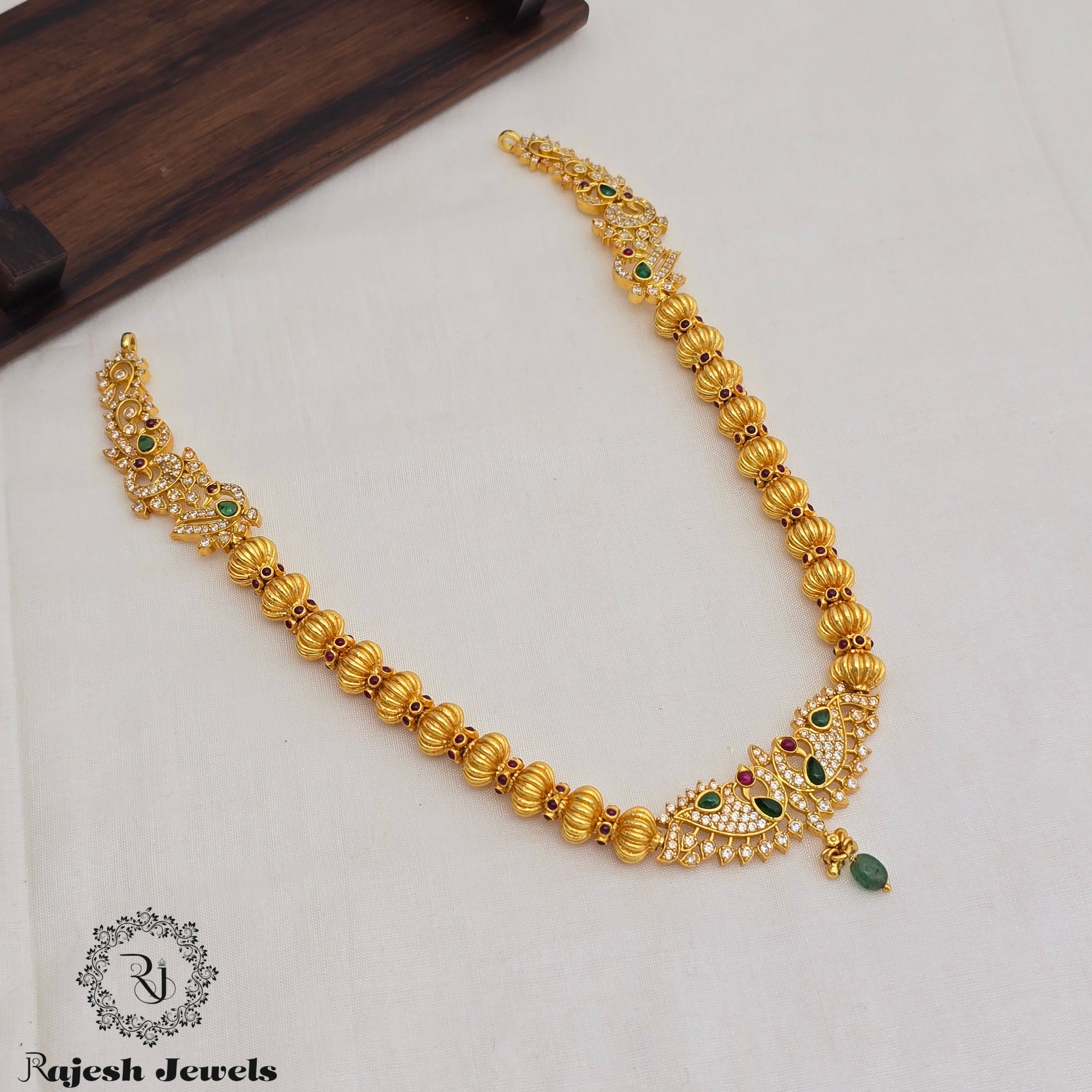 Wonderful Cz Gunddu Necklace