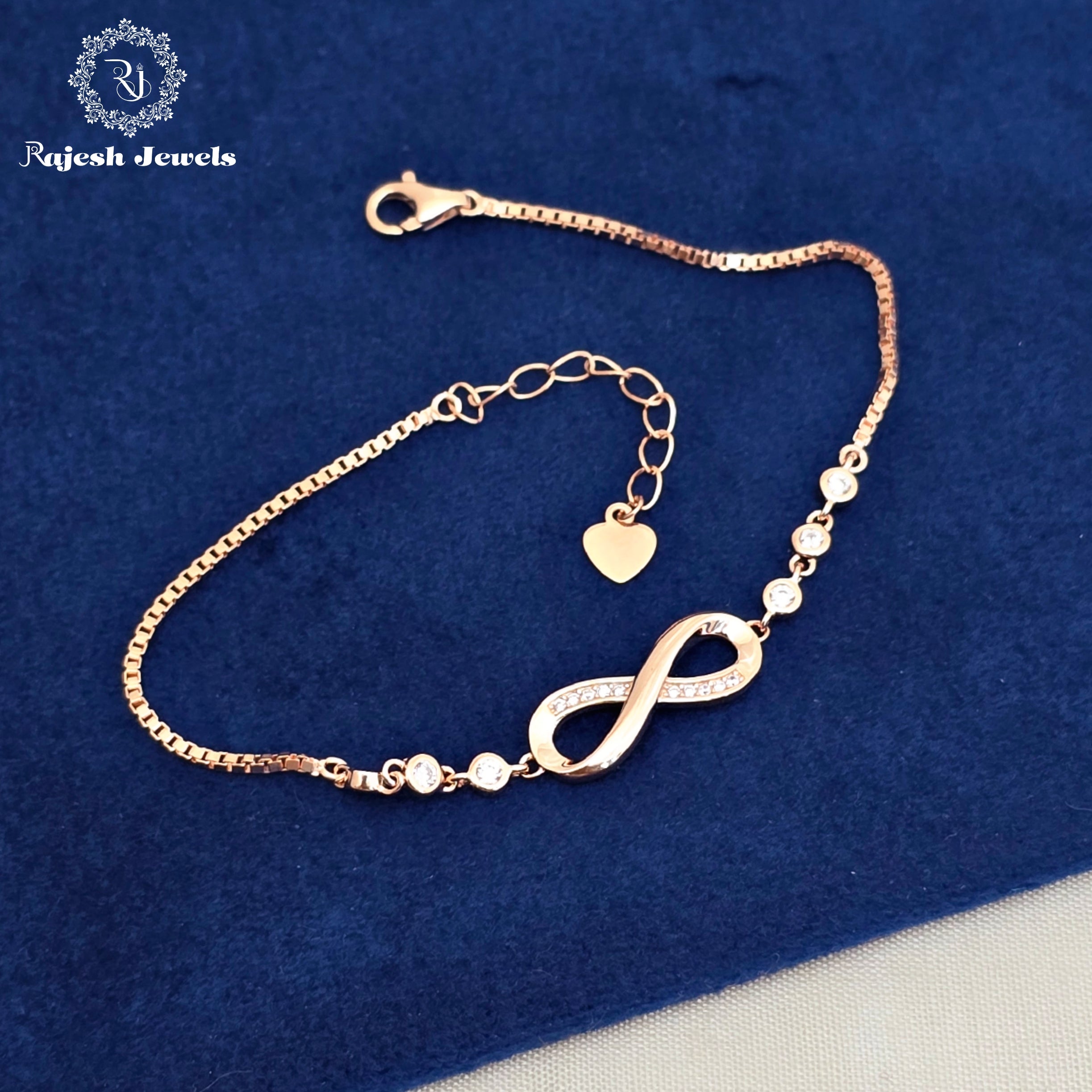 Elegant Infinity Rosegold Bracelet