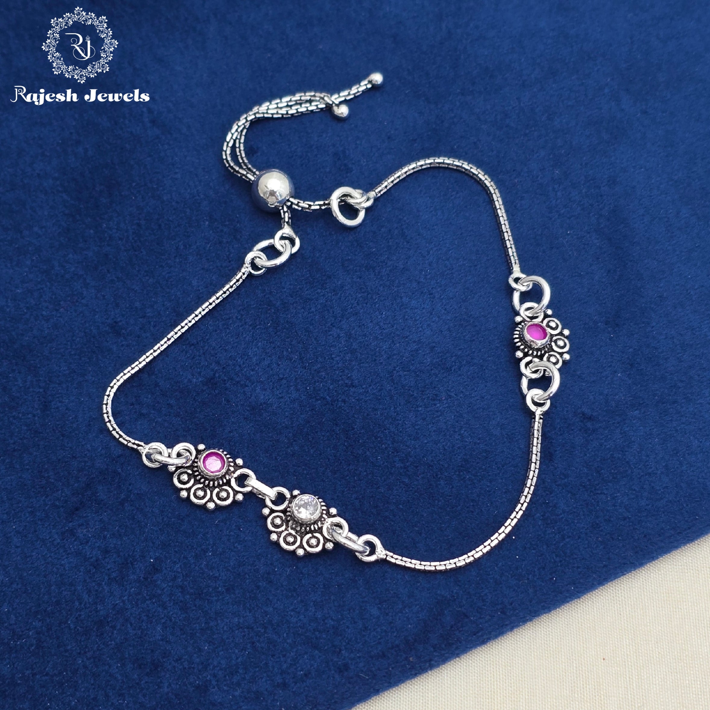 Mesmerizing Cutstone Adjustable Anklet