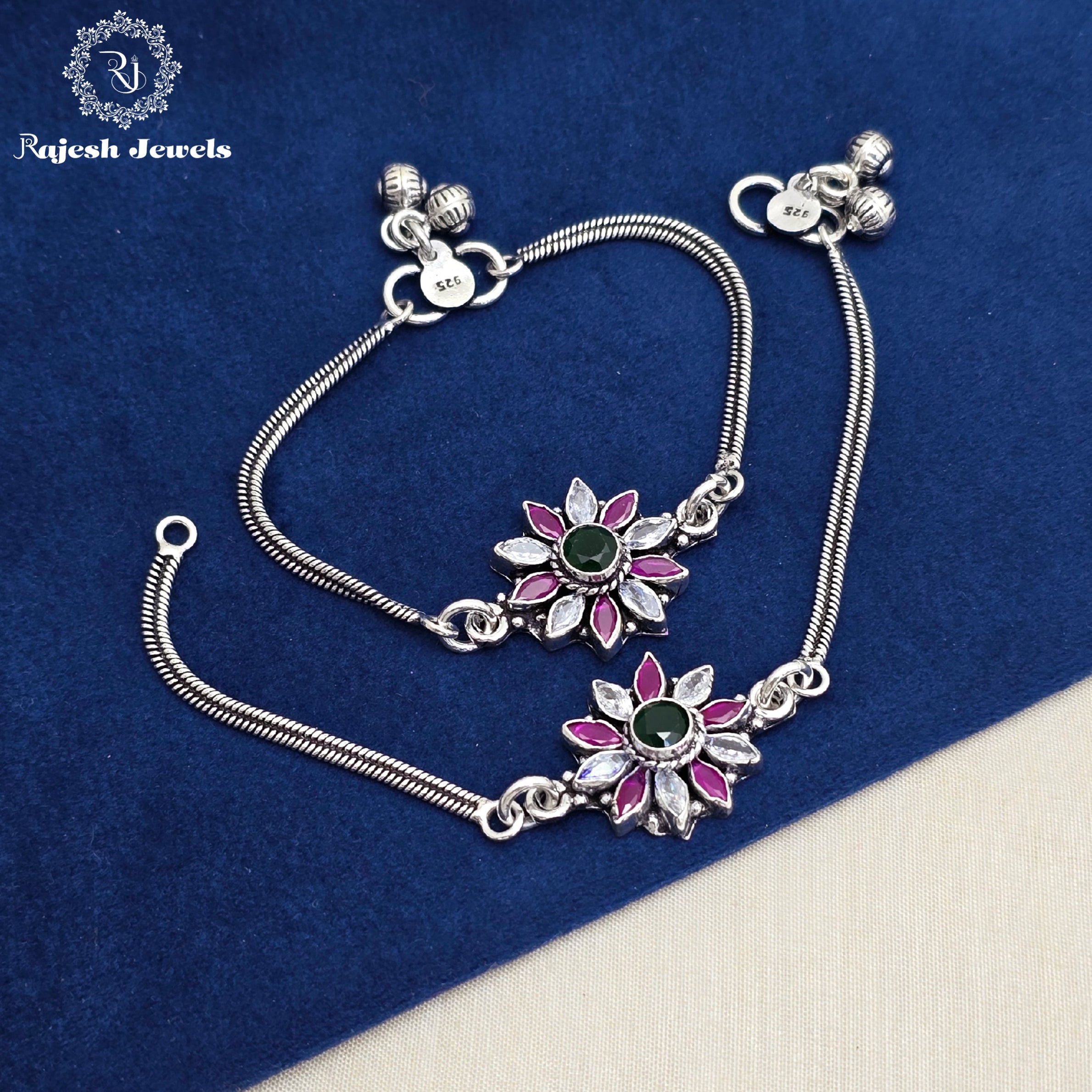 Mesmerizing Cutstone Dailywear Kid's Anklet