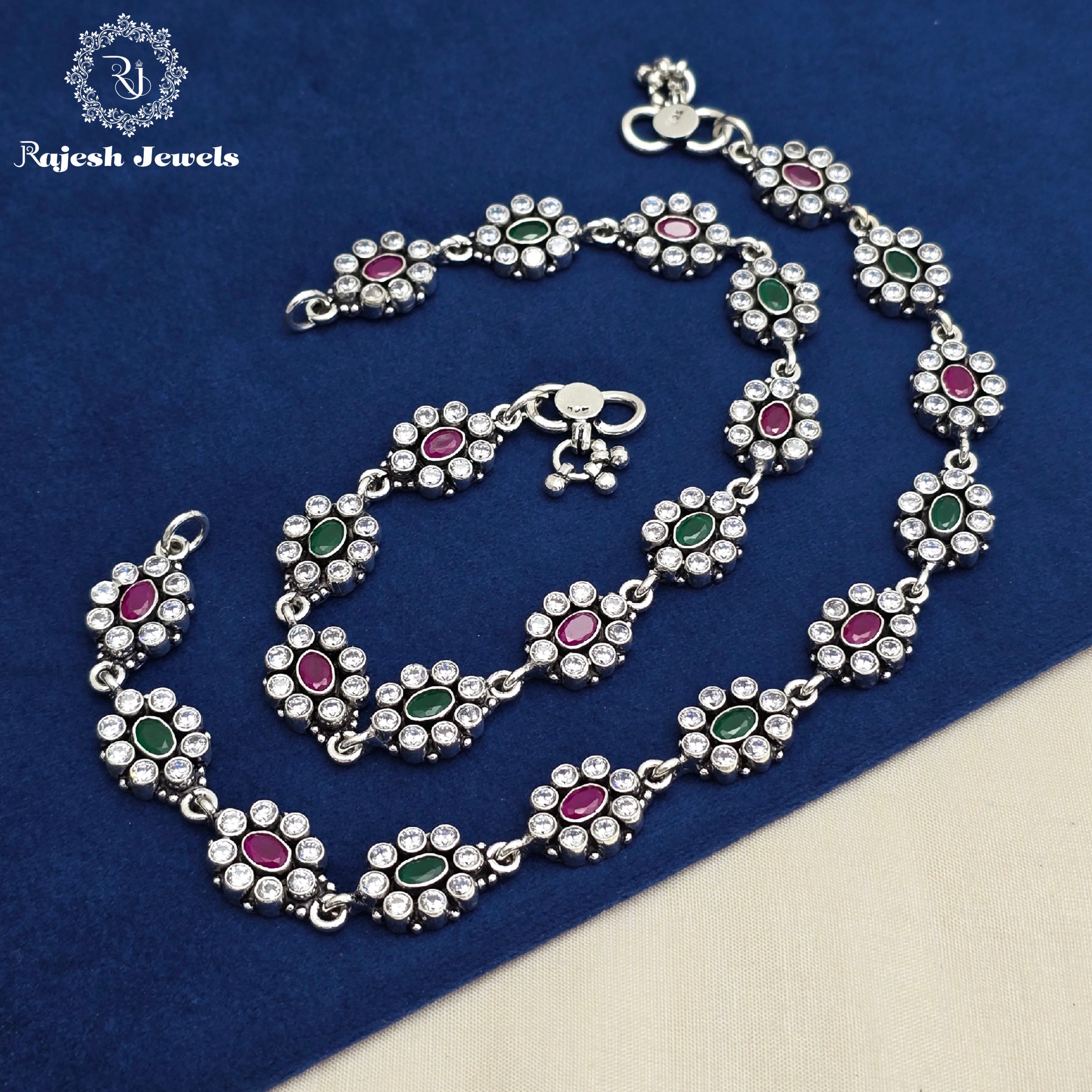 Sensational Cutstone Dailywear Anklet