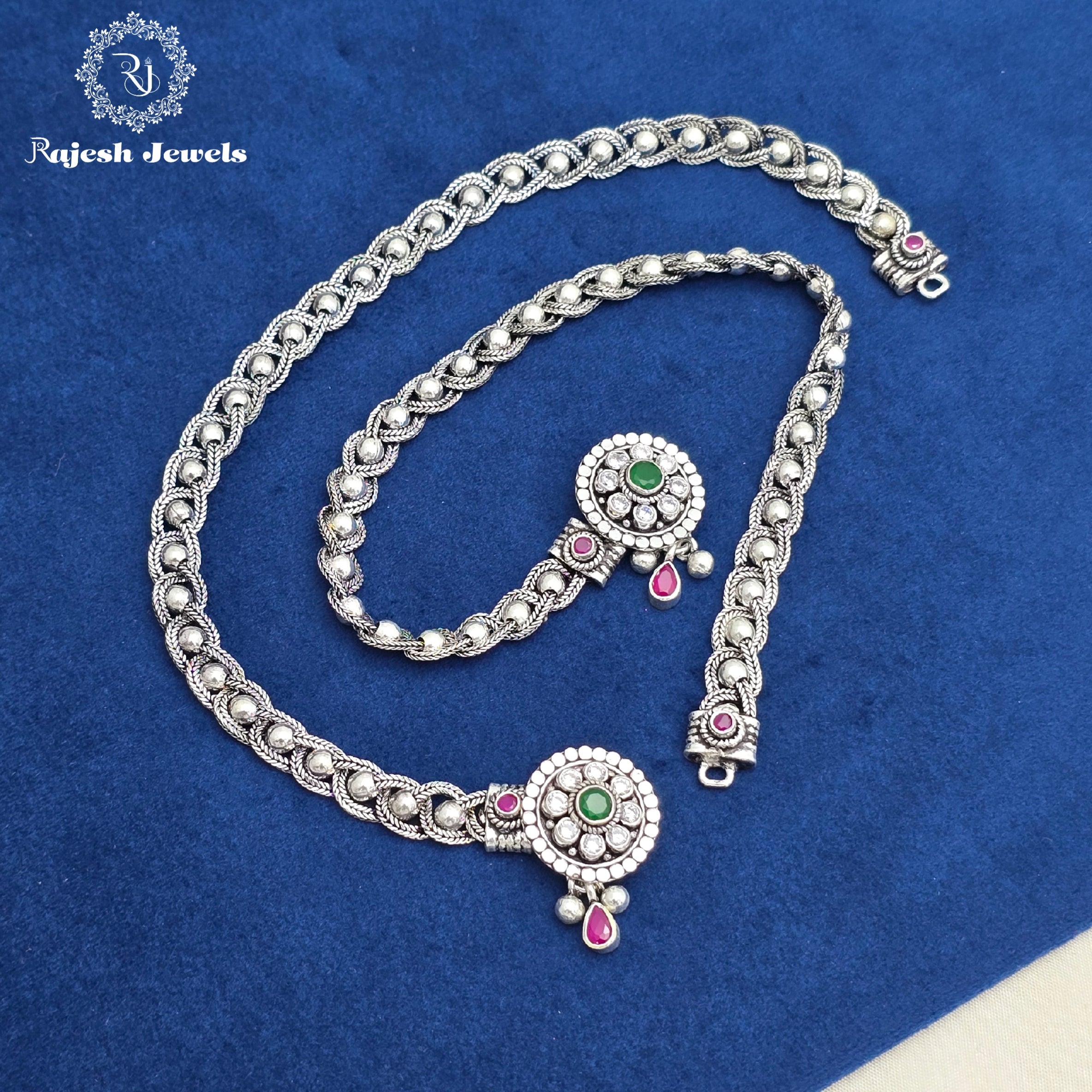 Superlative Twisted Cutstone Anklet