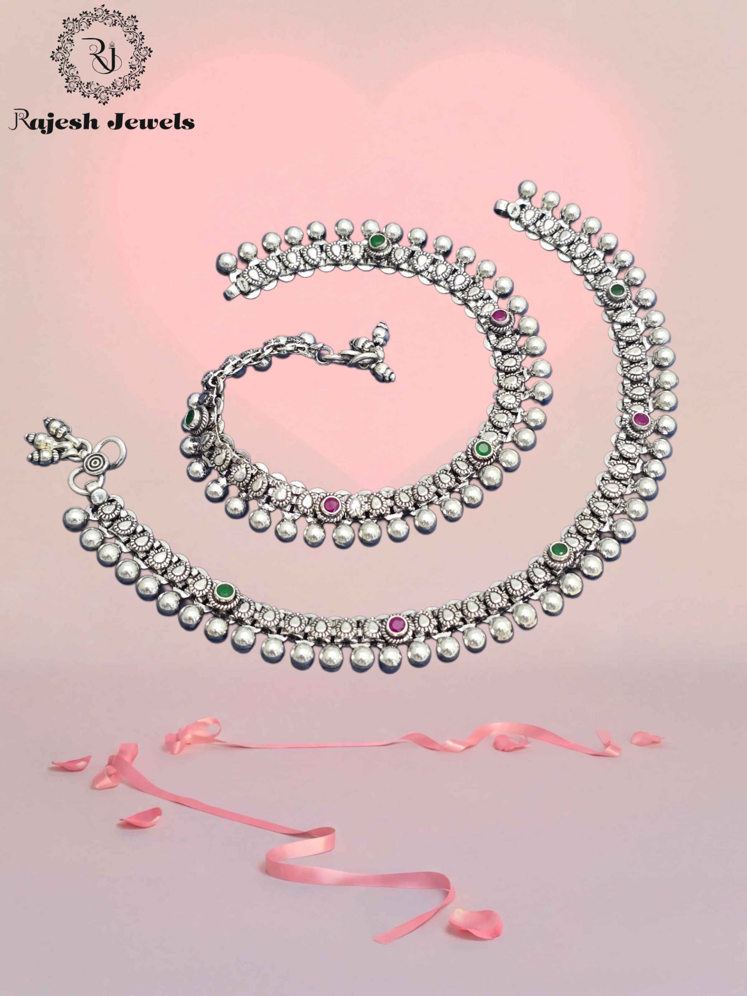 Appealing Cutstone Bridal Anklet